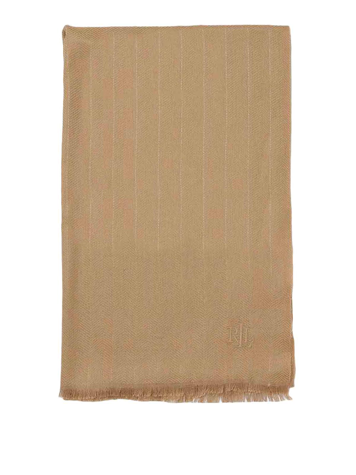 Lghtwght Shn-Scarf-Square 454P04482002 (LAUREN RALPH LAUREN / スカーフ・マフラー ) | LAUREN RALPH LAUREN (ローレン ラルフ ローレン)