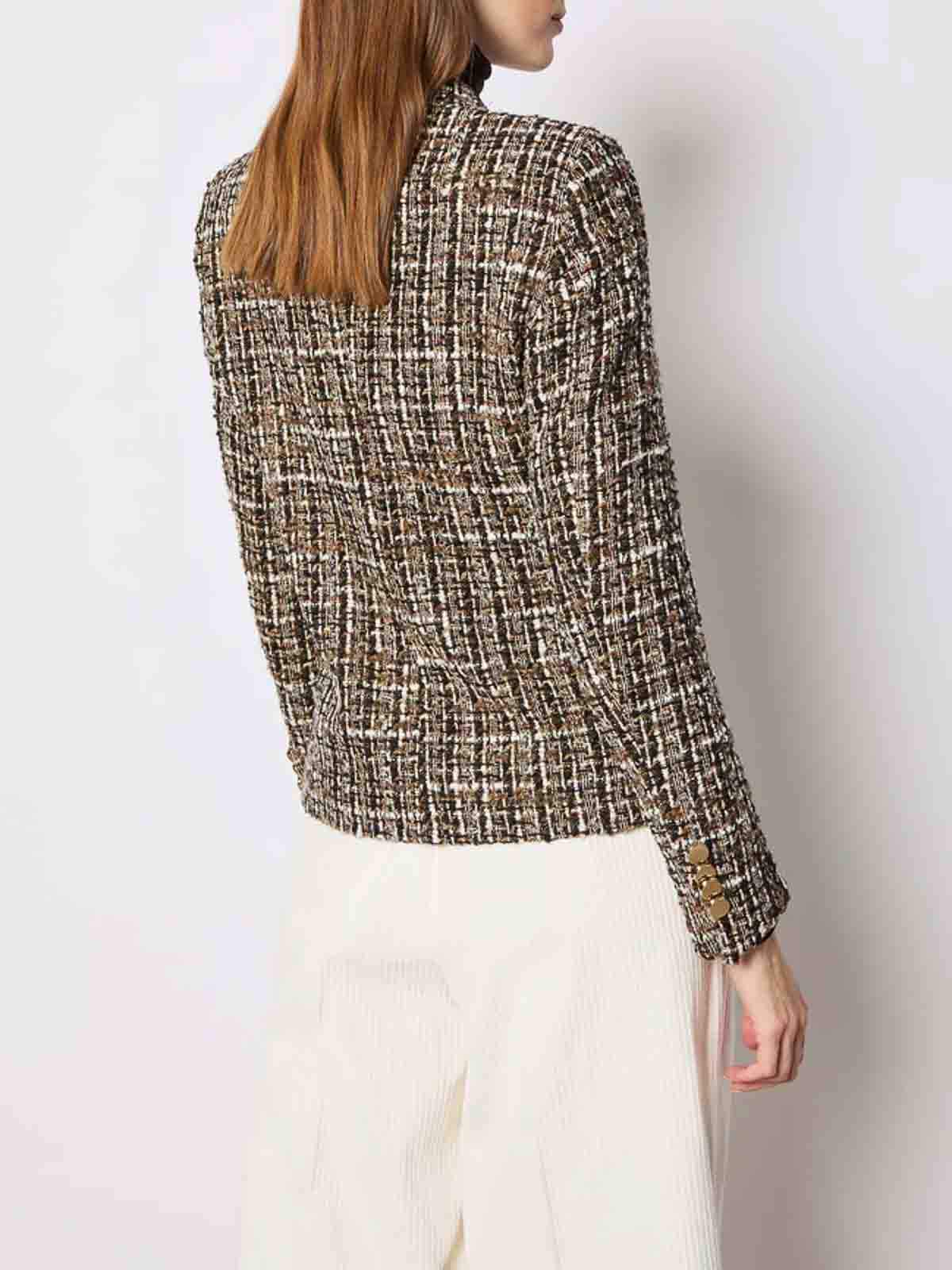 Ilaria Double-Breasted Boucl Tweed Jacket 21515257601 (L.B.M.1911 / ブレザー・ジャケット ) | L.B.M.1911 (エルビーエム1911)(2)