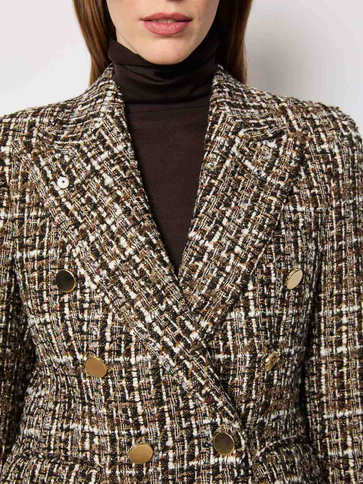 Ilaria Double-Breasted Boucl Tweed Jacket 21515257601 (L.B.M.1911 / ブレザー・ジャケット ) | L.B.M.1911 (エルビーエム1911)(3)