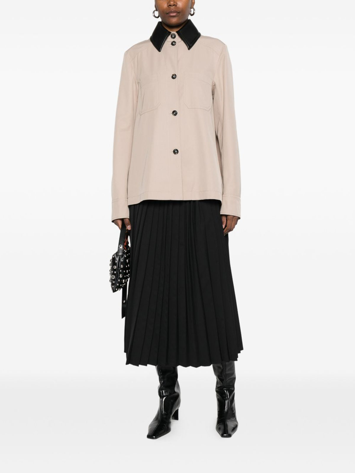 Cotton Blend Trench Coat 120E13 (Sportmax / コート ) | Sportmax (スポーツマックス)(3)