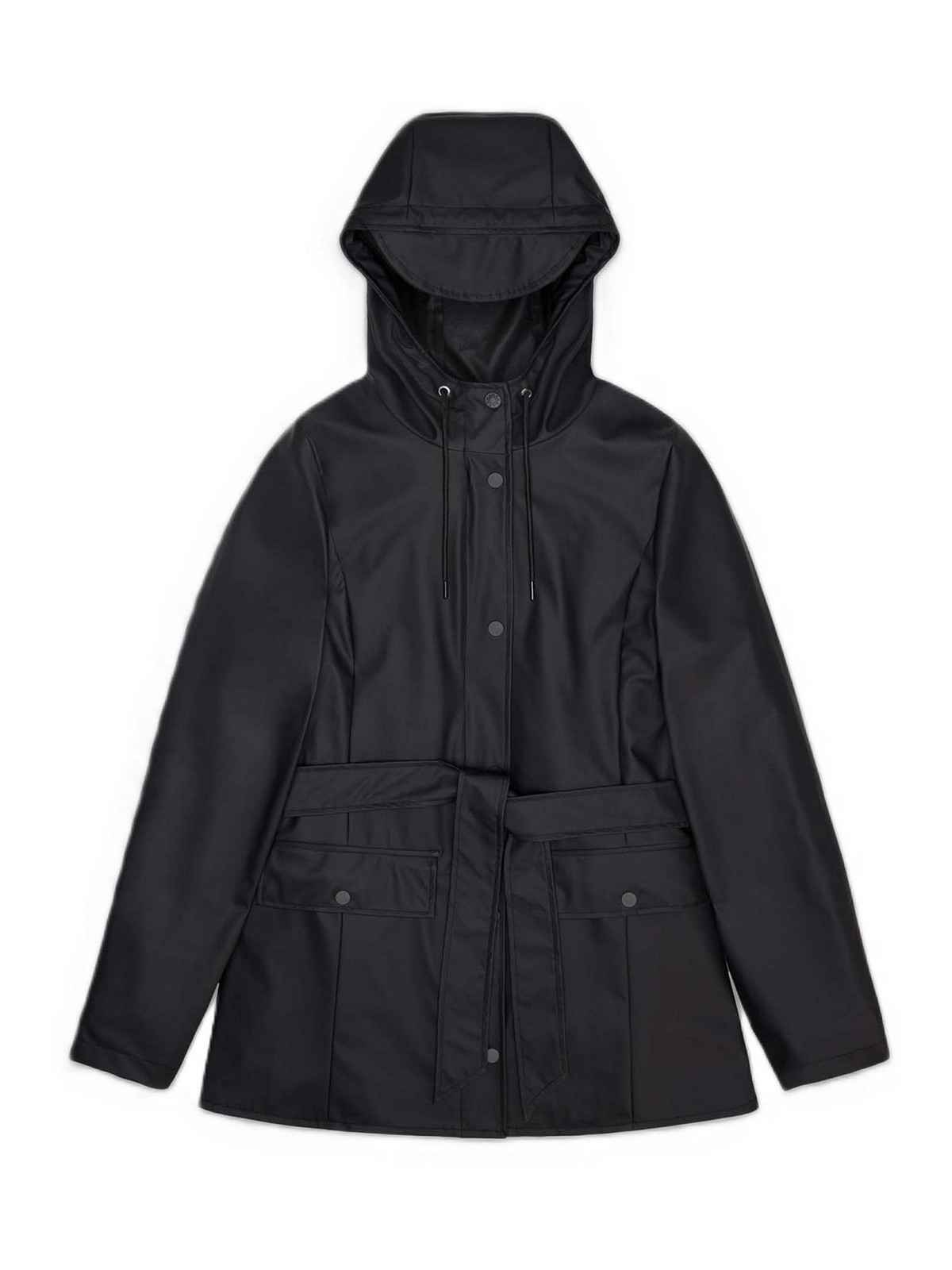 Curve Short W Jacket 12100BLA (RAINS / カジュアルジャケット ) | RAINS (レインズ)