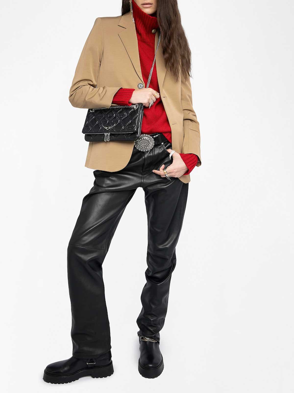 Rock Ii Quilted Monogram LWBA04053 (ZADIG & VOLTAIRE / ハンドバッグ・ショルダーバッグ ) | ZADIG & VOLTAIRE (ザディグ エ ヴォルテール)(6)