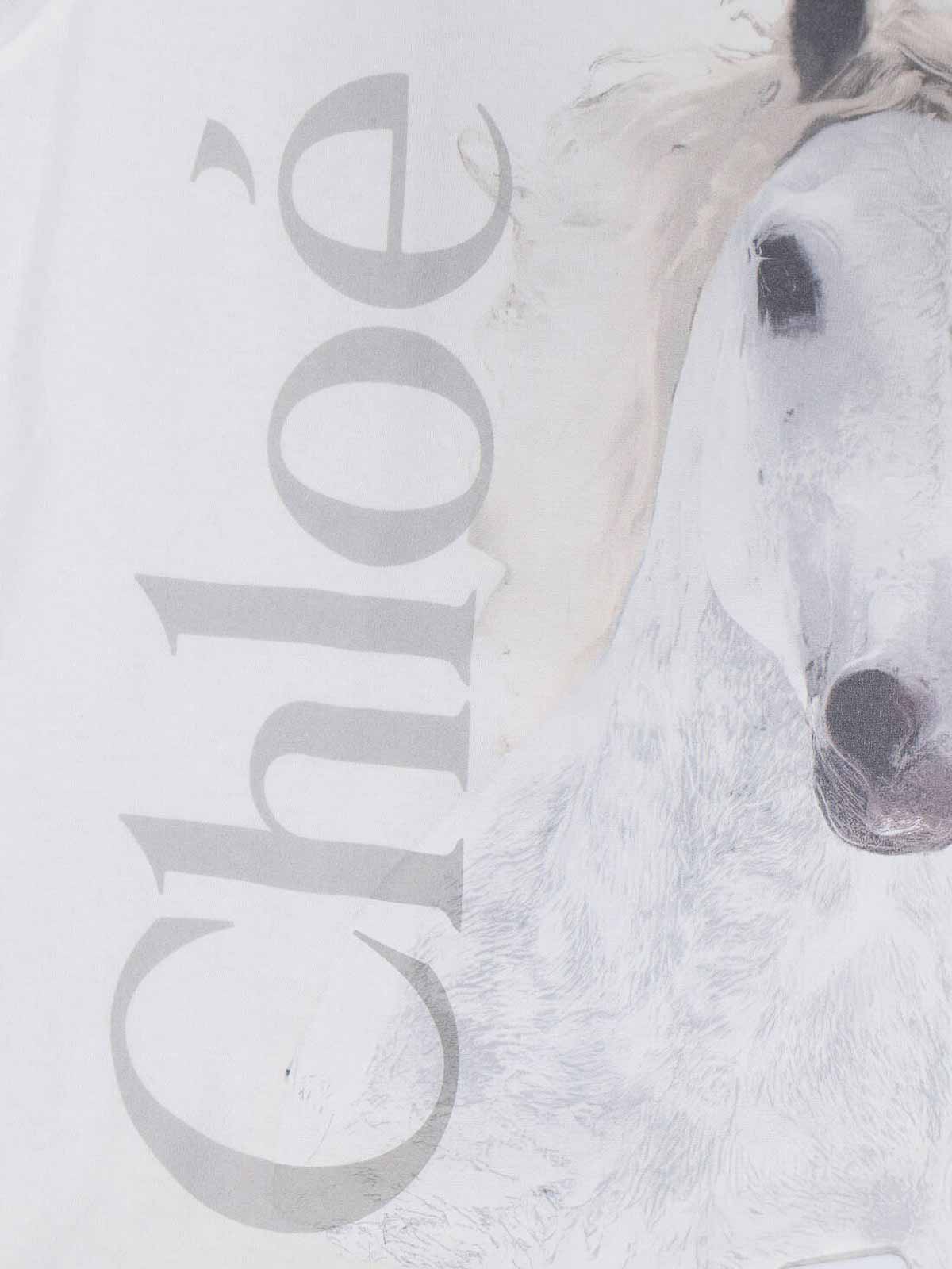 T-Shirt Logo 26SJH11802101 (Chloé / Tシャツ・カットソー ) | Chloé (クロエ)(2)