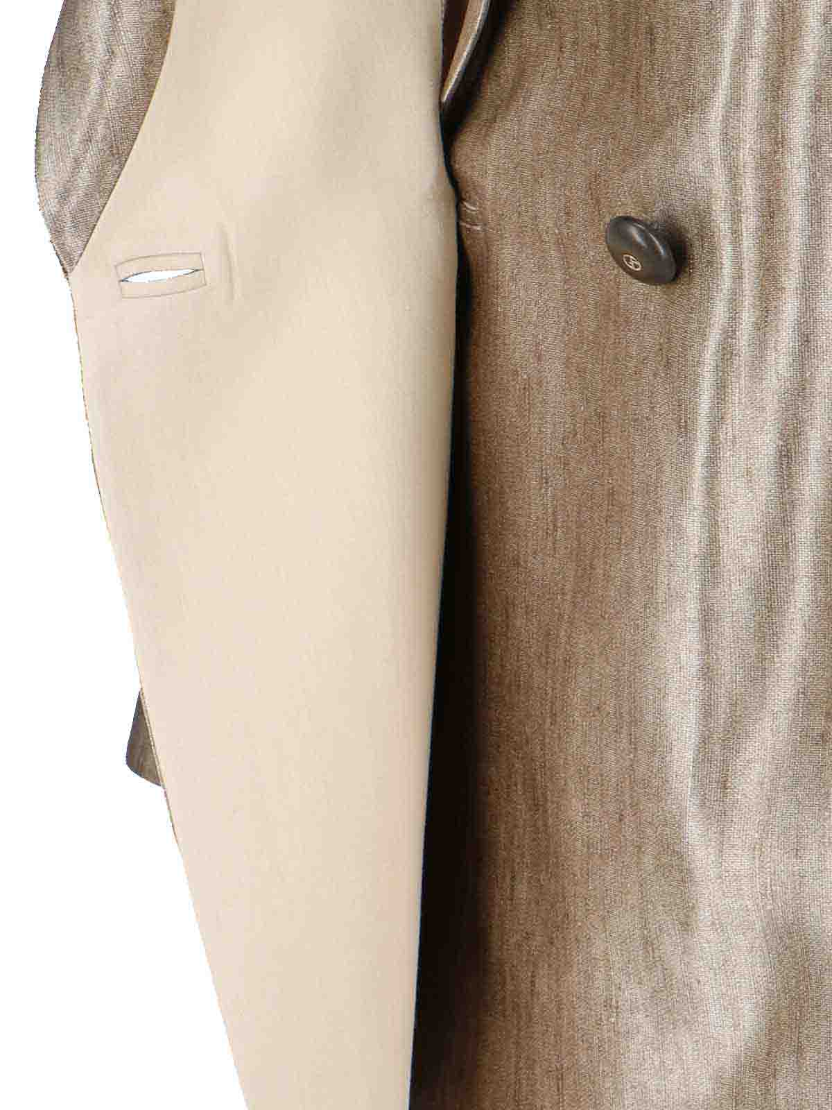 Blazer Doppiopetto In Seta GW002825TE20145M6304 (GIORGIO ARMANI / ブレザー・ジャケット ) | GIORGIO ARMANI (ジョルジオ アルマーニ)(2)