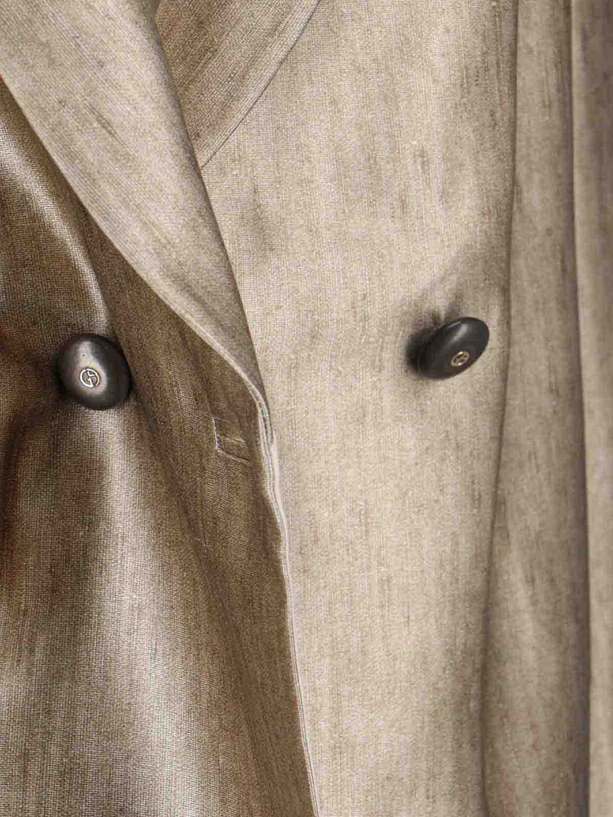 Blazer Doppiopetto In Seta GW002825TE20145M6304 (GIORGIO ARMANI / ブレザー・ジャケット ) | GIORGIO ARMANI (ジョルジオ アルマーニ)(3)