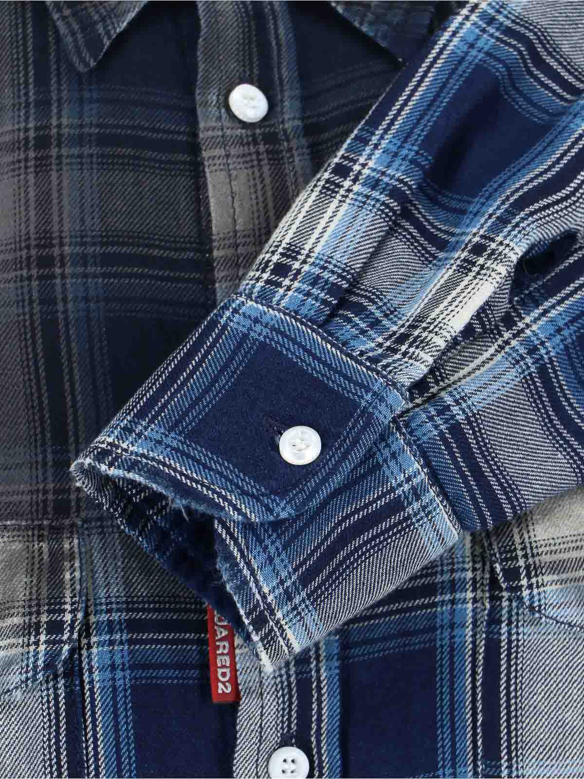 Checked Shirt S74DM0993D35206001F (Dsquared2 / シャツ・ブラウス ) | Dsquared2 (ディースクエアード)(4)