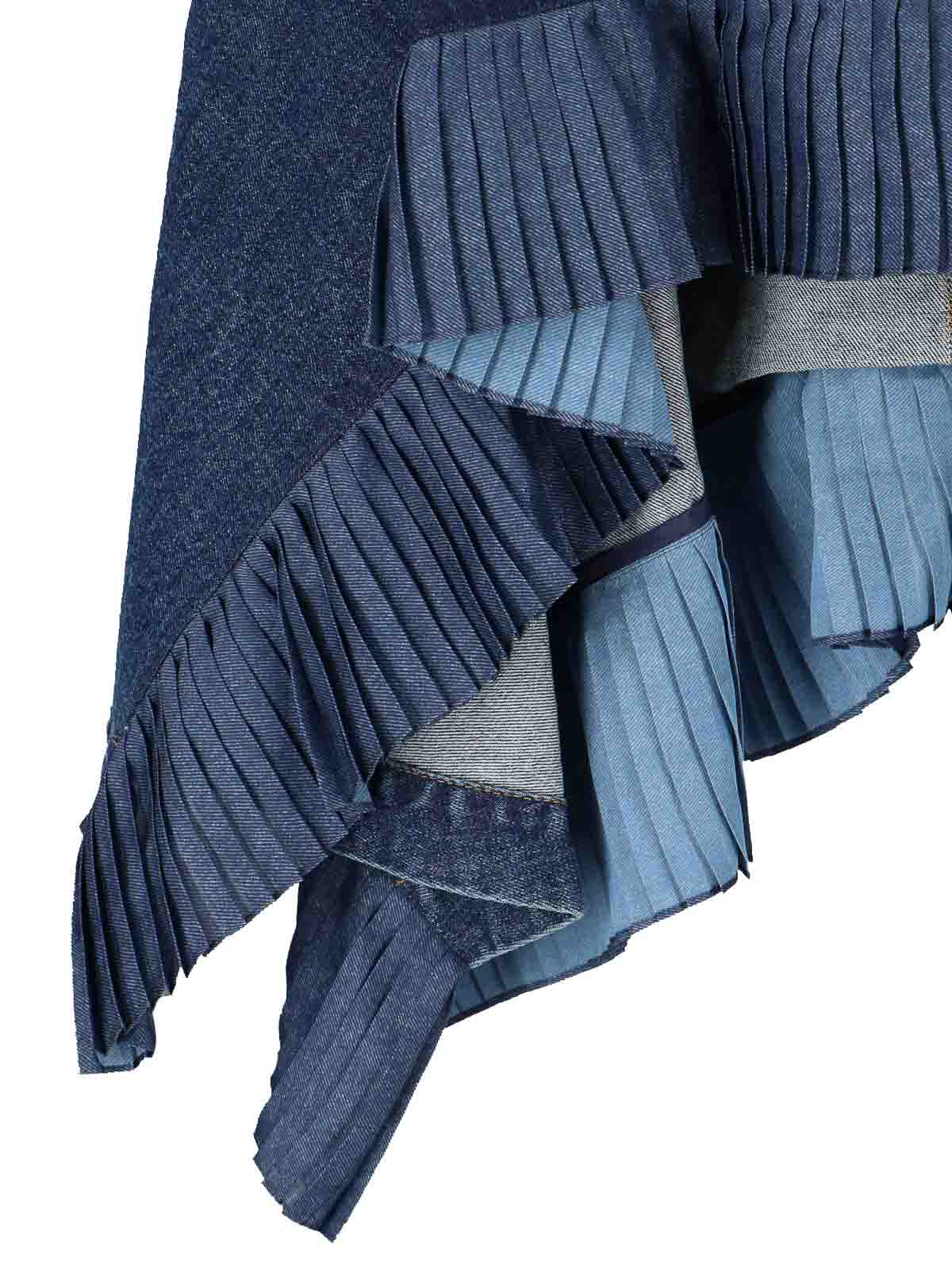 Gonna Midi In Denim 2608315401 (sacai / スカート ) | sacai (サカイ)(4)