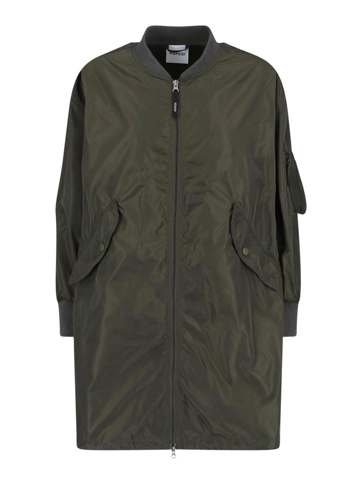 Coat in technical fabric N622P00801237 (ASPESI / コート ) | ASPESI (アスペジ)