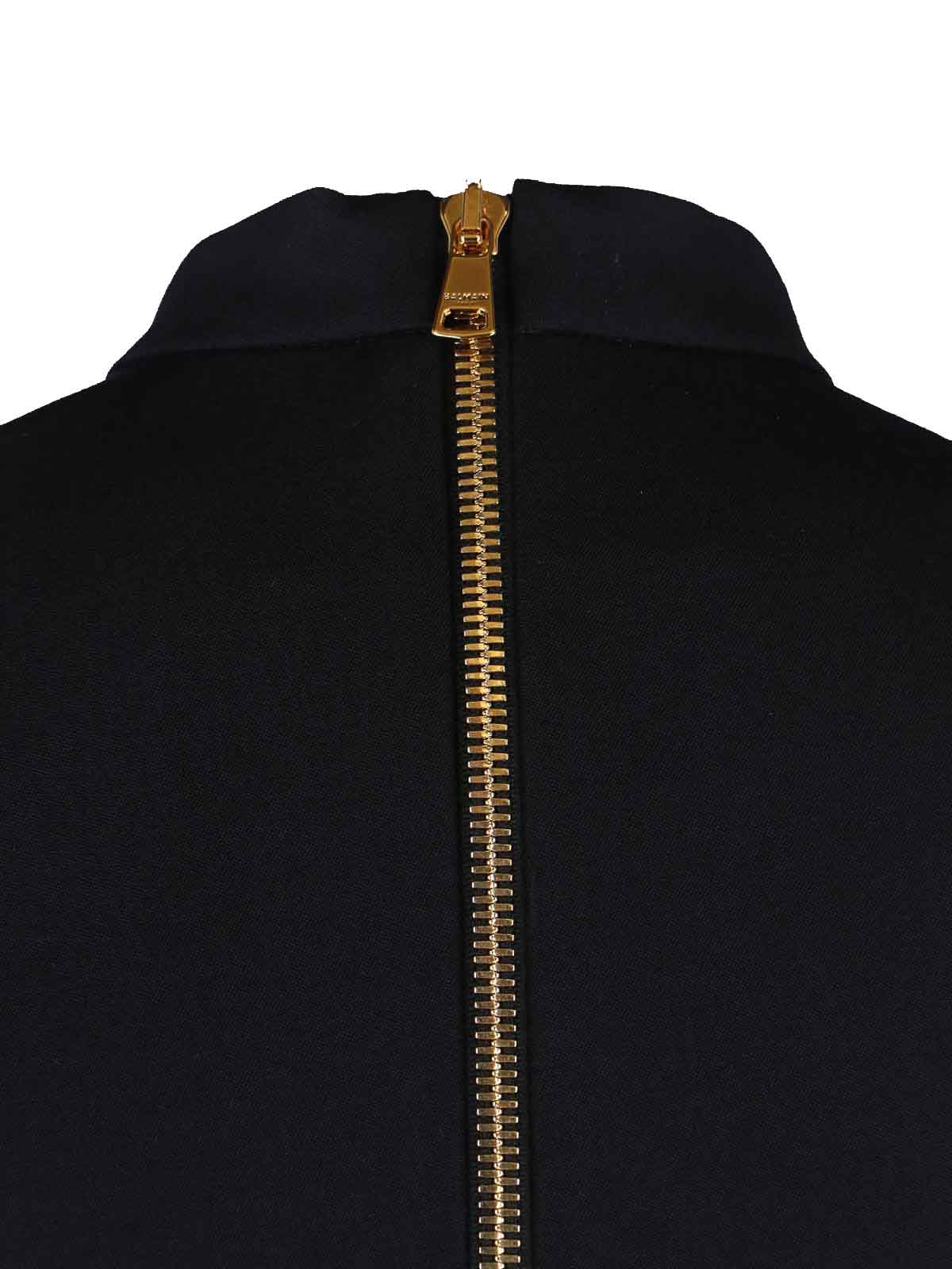 Virgin Wool Mini Dress GF1R3370WC090PA (Balmain / ワンピース・ドレス・オールインワン ) | Balmain (バルマン)(2)