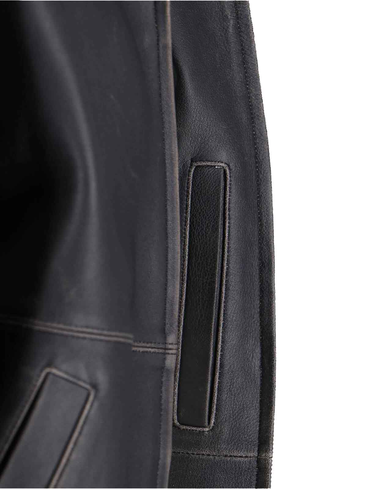 Lambskin Bomber Jacket UDJU6A105G3 (Dunst / カジュアルジャケット ) | Dunst (ダンスト)(4)