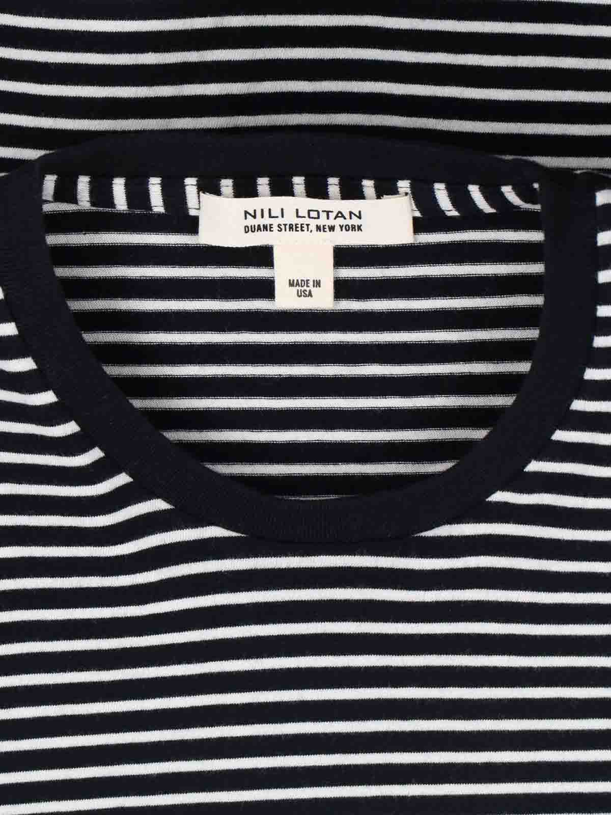 T-Shirt 11463K217BLACKIVORYSTRIPE (NILI LOTAN / Tシャツ・カットソー ) | NILI LOTAN (ニリ ロタン)(2)