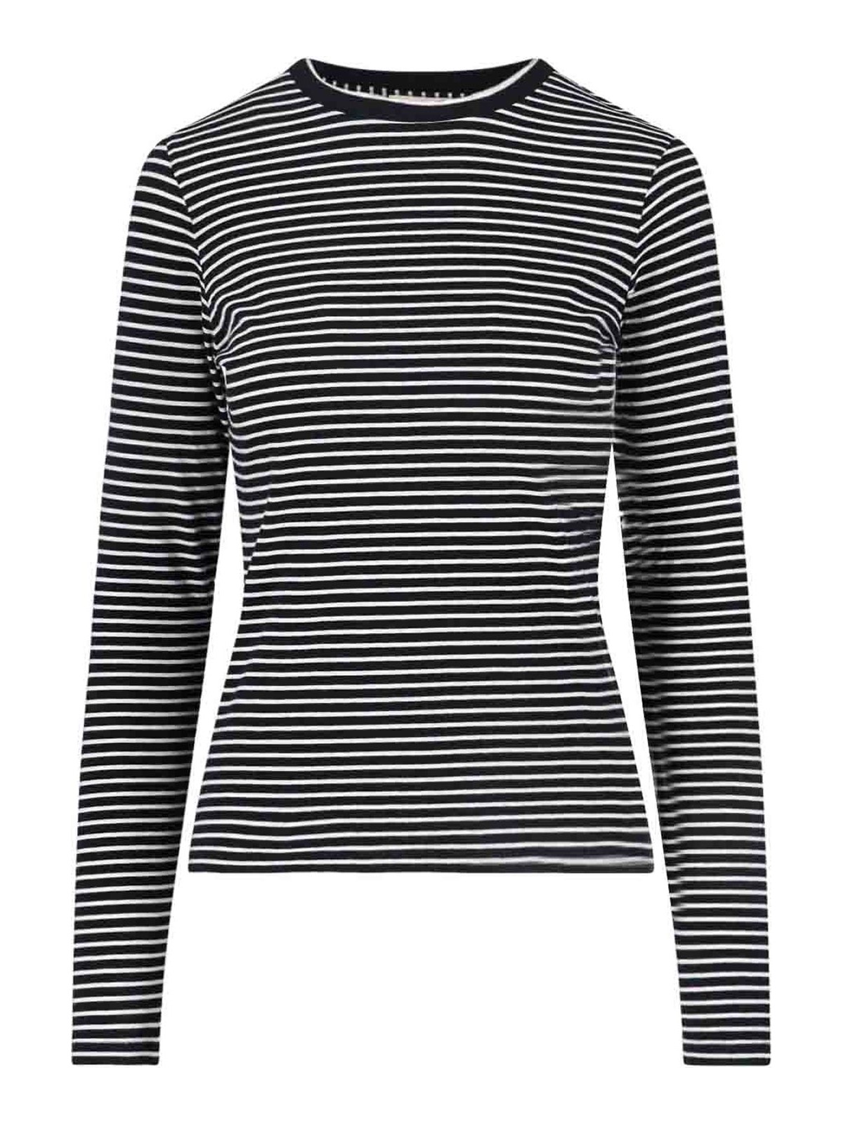 T-Shirt 13462K217BLACKIVORYSTRIPE (NILI LOTAN / Tシャツ・カットソー ) | NILI LOTAN (ニリ ロタン)