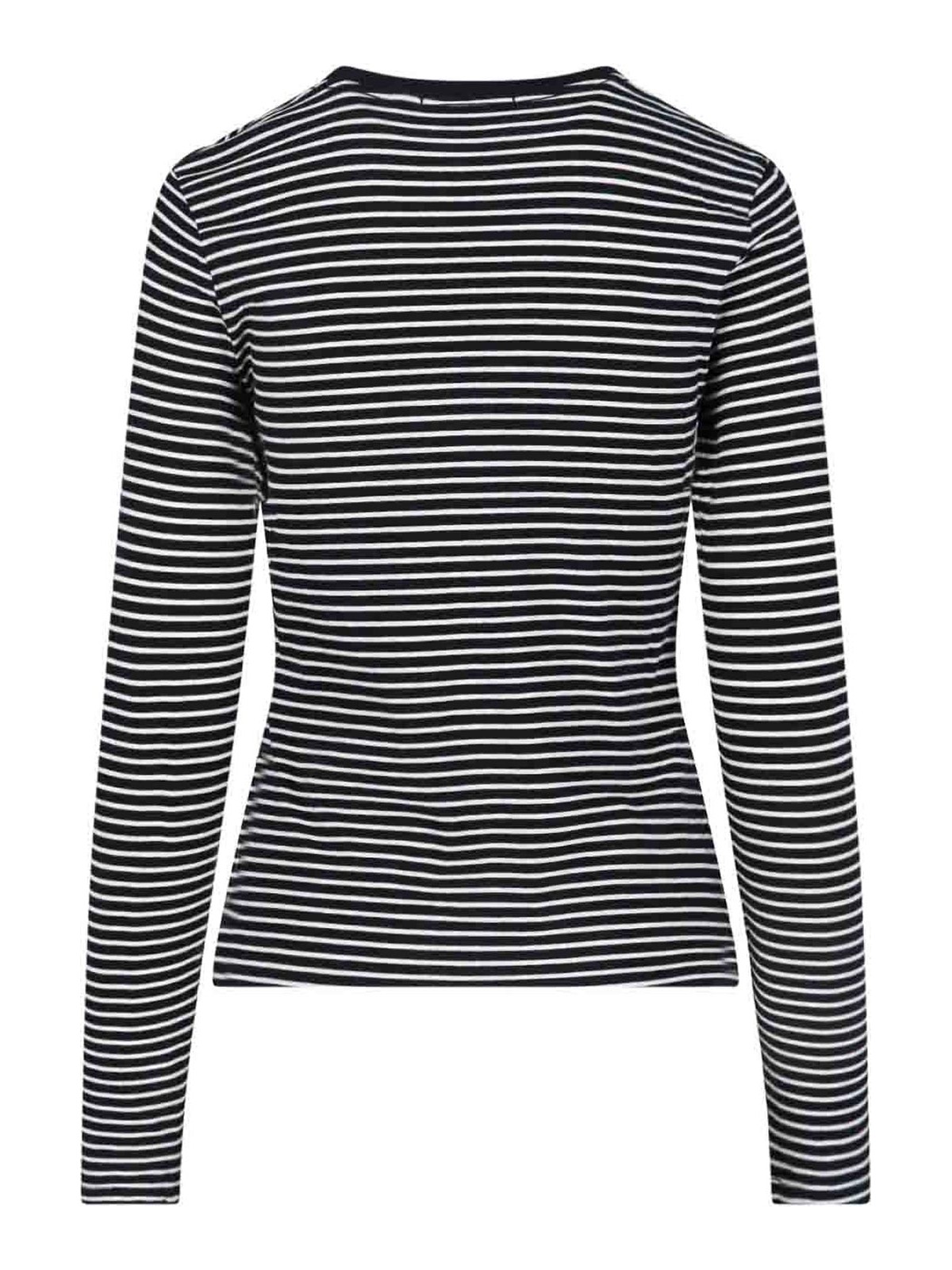 T-Shirt 13462K217BLACKIVORYSTRIPE (NILI LOTAN / Tシャツ・カットソー ) | NILI LOTAN (ニリ ロタン)(1)