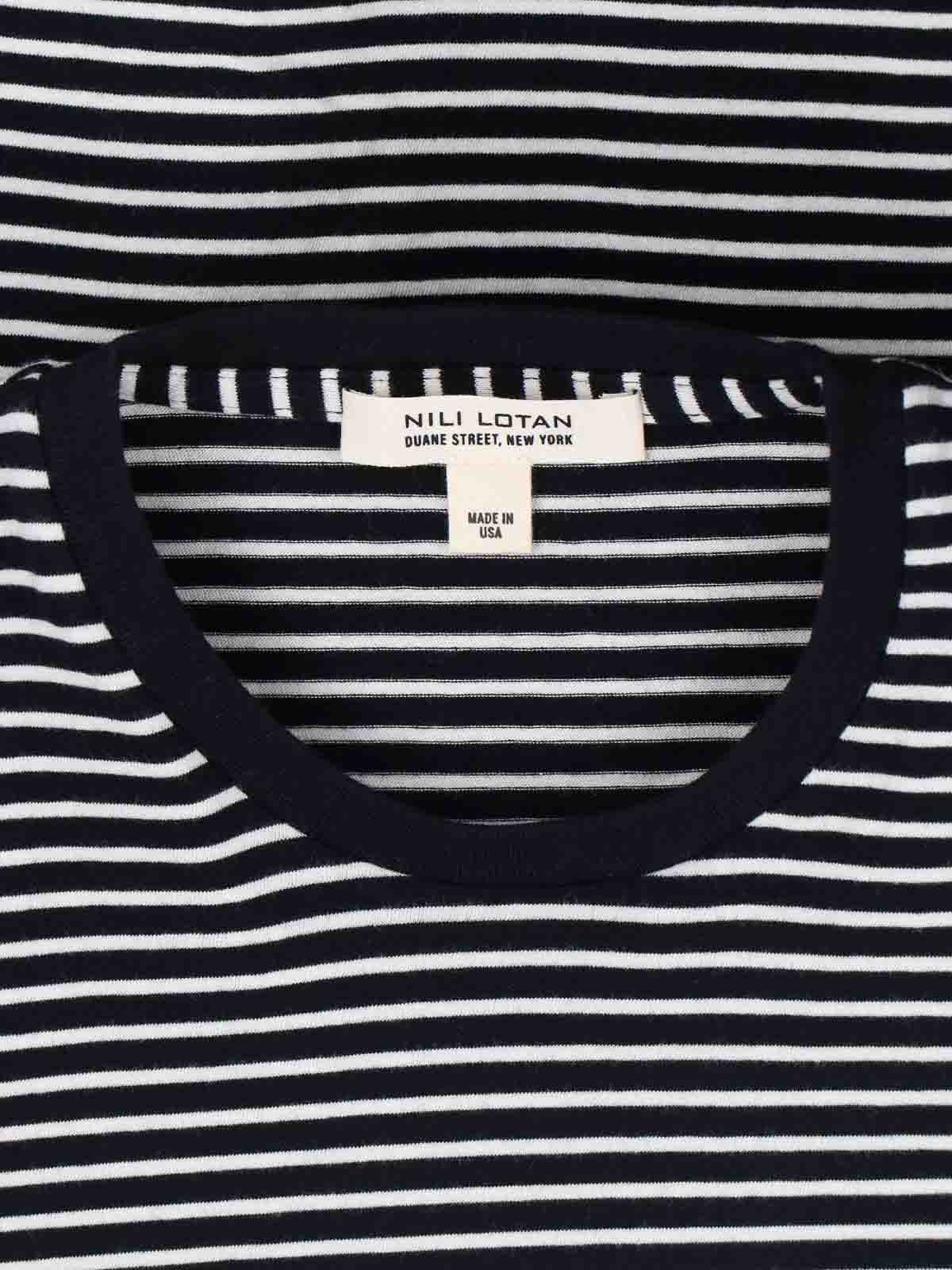 T-Shirt 13462K217BLACKIVORYSTRIPE (NILI LOTAN / Tシャツ・カットソー ) | NILI LOTAN (ニリ ロタン)(2)