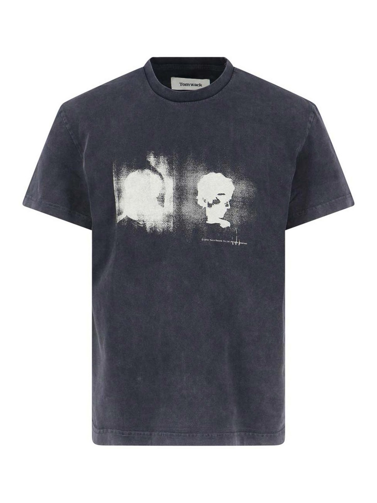 T-Shirt In Cotone BF12TS905FADEDBLACK (Tonywack / Tシャツ・カットソー ) | Tonywack (トニーワック)