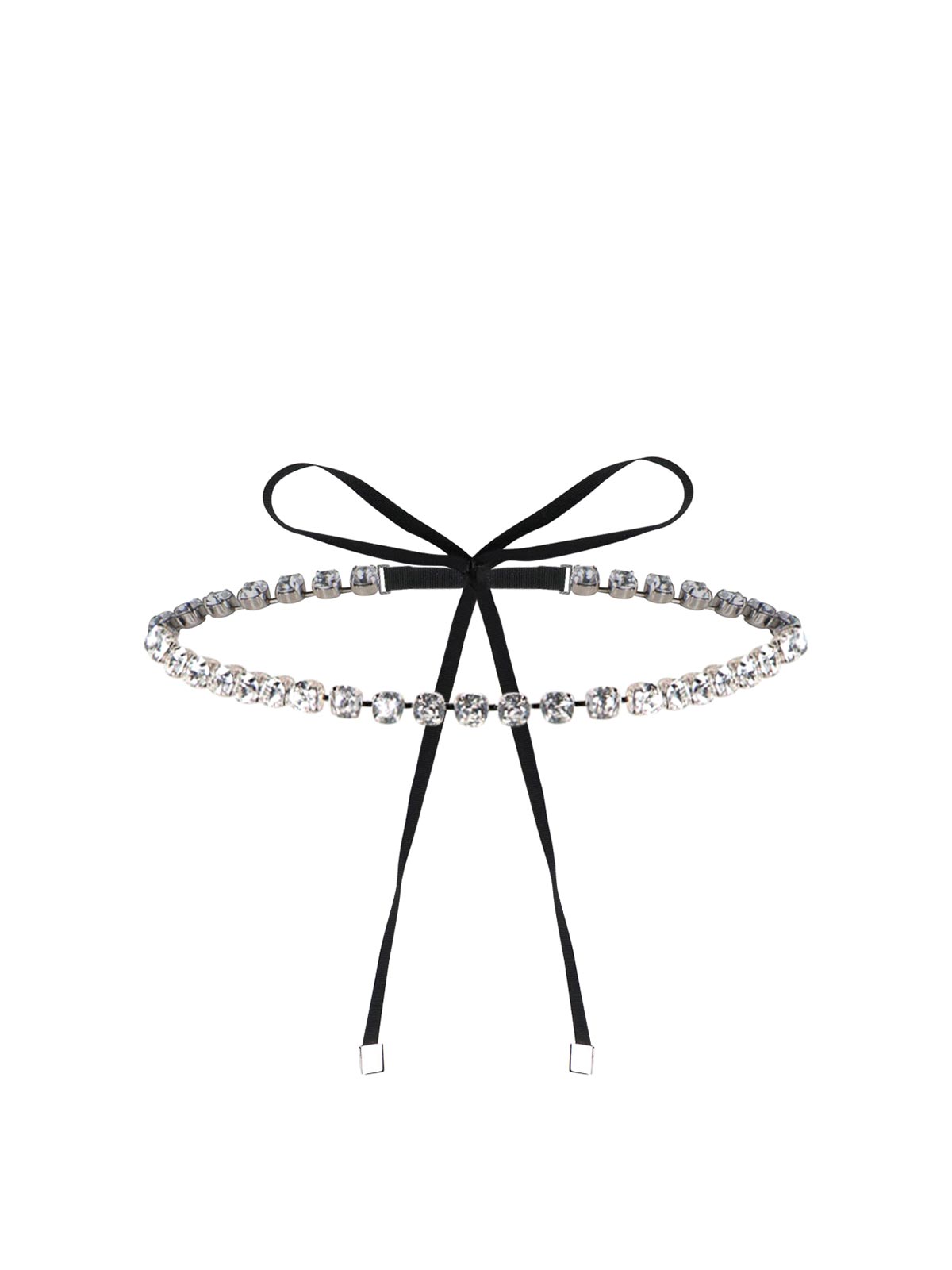 Rhinestone Bow Necklace SM6UU0095P8857951 (MM6 Maison Margiela / ネックレス ) | MM6 Maison Margiela (エムエムシックス)