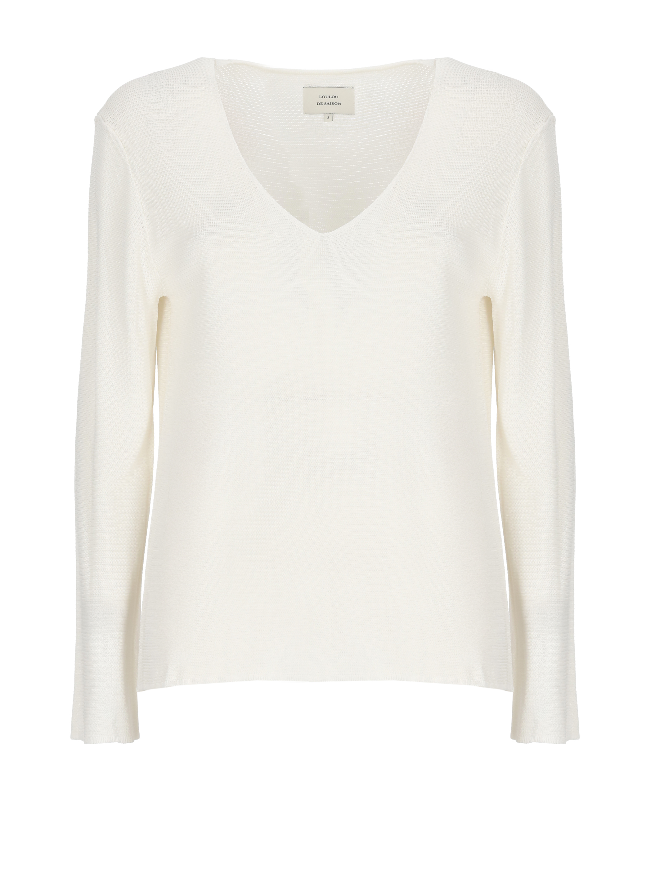 LOULOU DE SAISON Sweaters Ivory SAYAIVORY (LOULOU STUDIO / Tシャツ・カットソー ) | LOULOU STUDIO (ルルスタジオ)