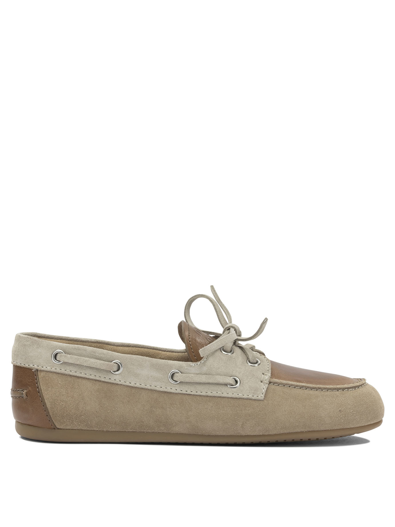 Suede lace-up loafers 5D123E3K0FF05BS (MIU MIU / ローファー ) | MIU MIU (ミュウミュウ)