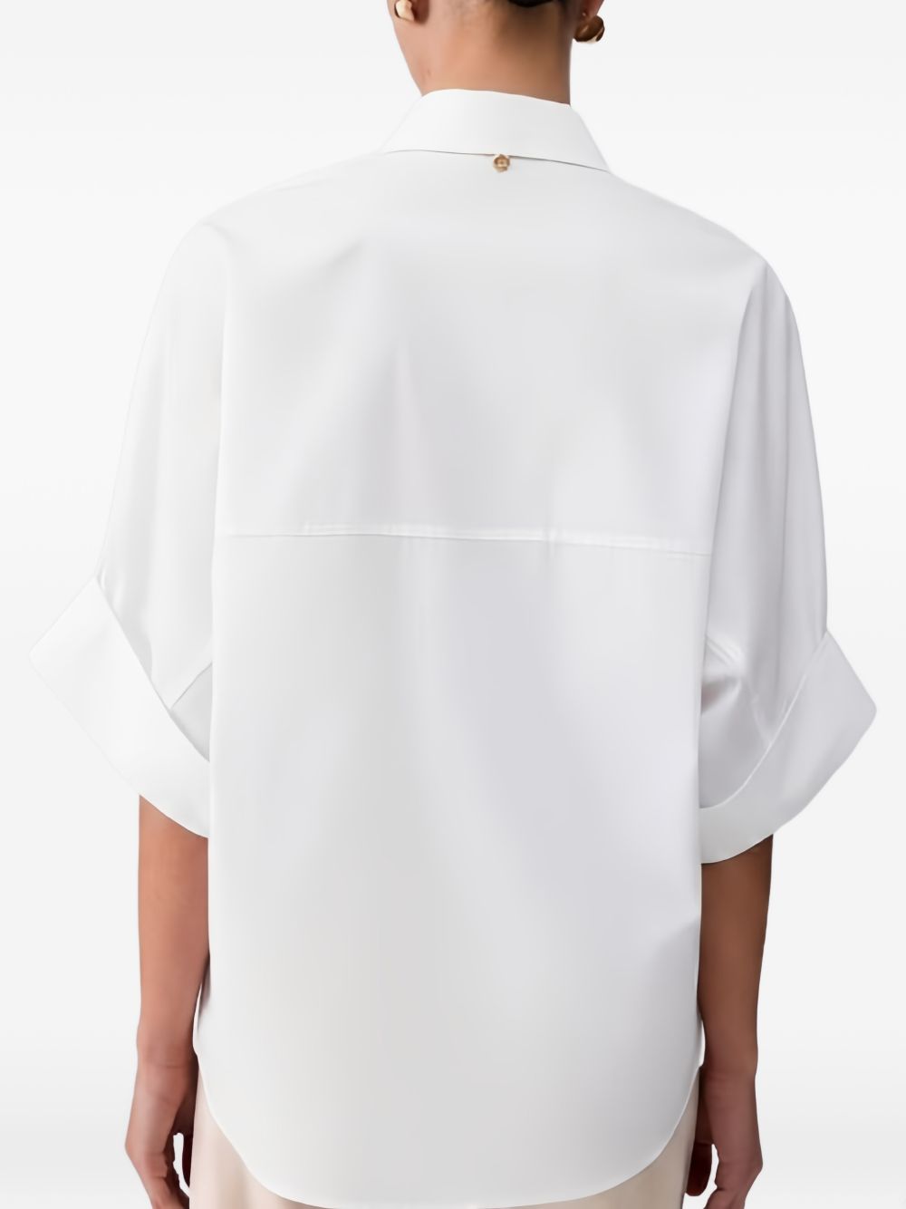 LIU JO BLACK Shirts White CA6255T039A11111 (LIU•JO / シャツ・ブラウス ) | LIU•JO (リュー・ジョー)(2)
