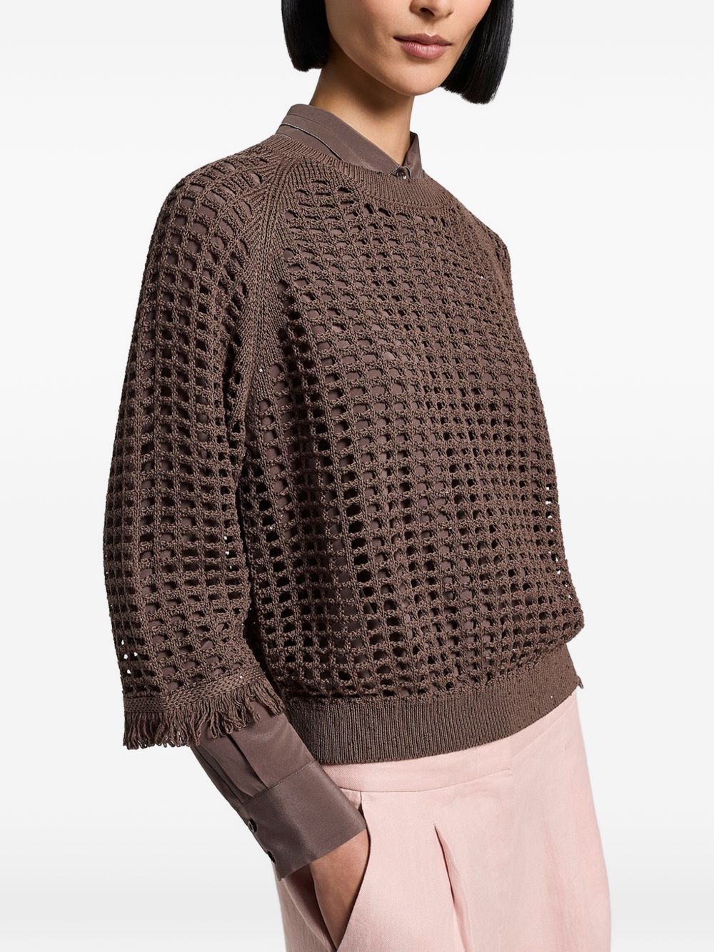 PESERICO Sweaters A99047F0709110151 (PESERICO / ニット・セーター・カーディガン ) | PESERICO (ペセリコ)(2)