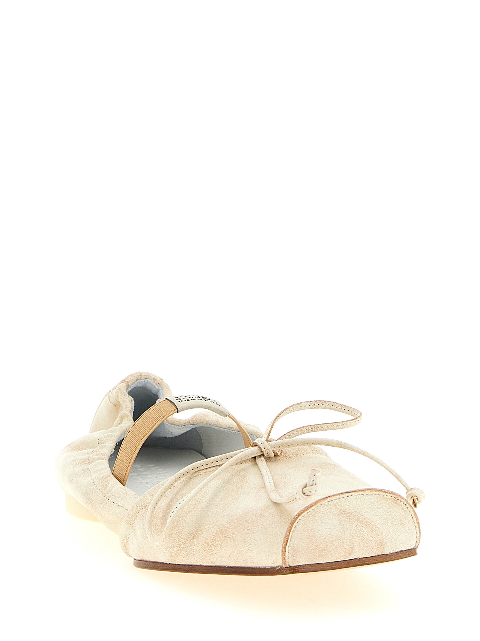 Square toe ballet flats S66WZ0037P7706HB496 (MM6 Maison Margiela / フラットシューズ ) | MM6 Maison Margiela (エムエムシックス)(1)