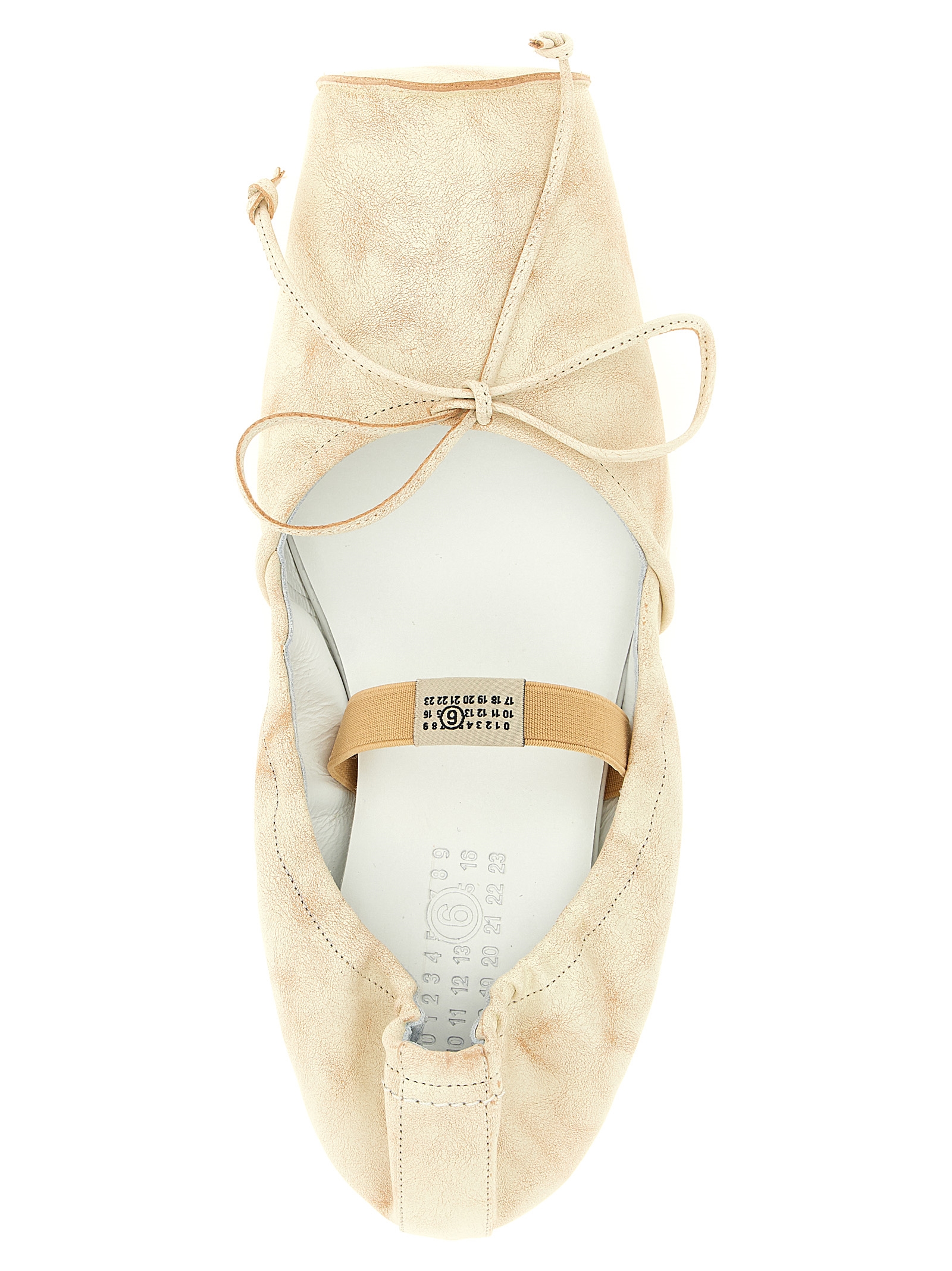 Square toe ballet flats S66WZ0037P7706HB496 (MM6 Maison Margiela / フラットシューズ ) | MM6 Maison Margiela (エムエムシックス)(3)