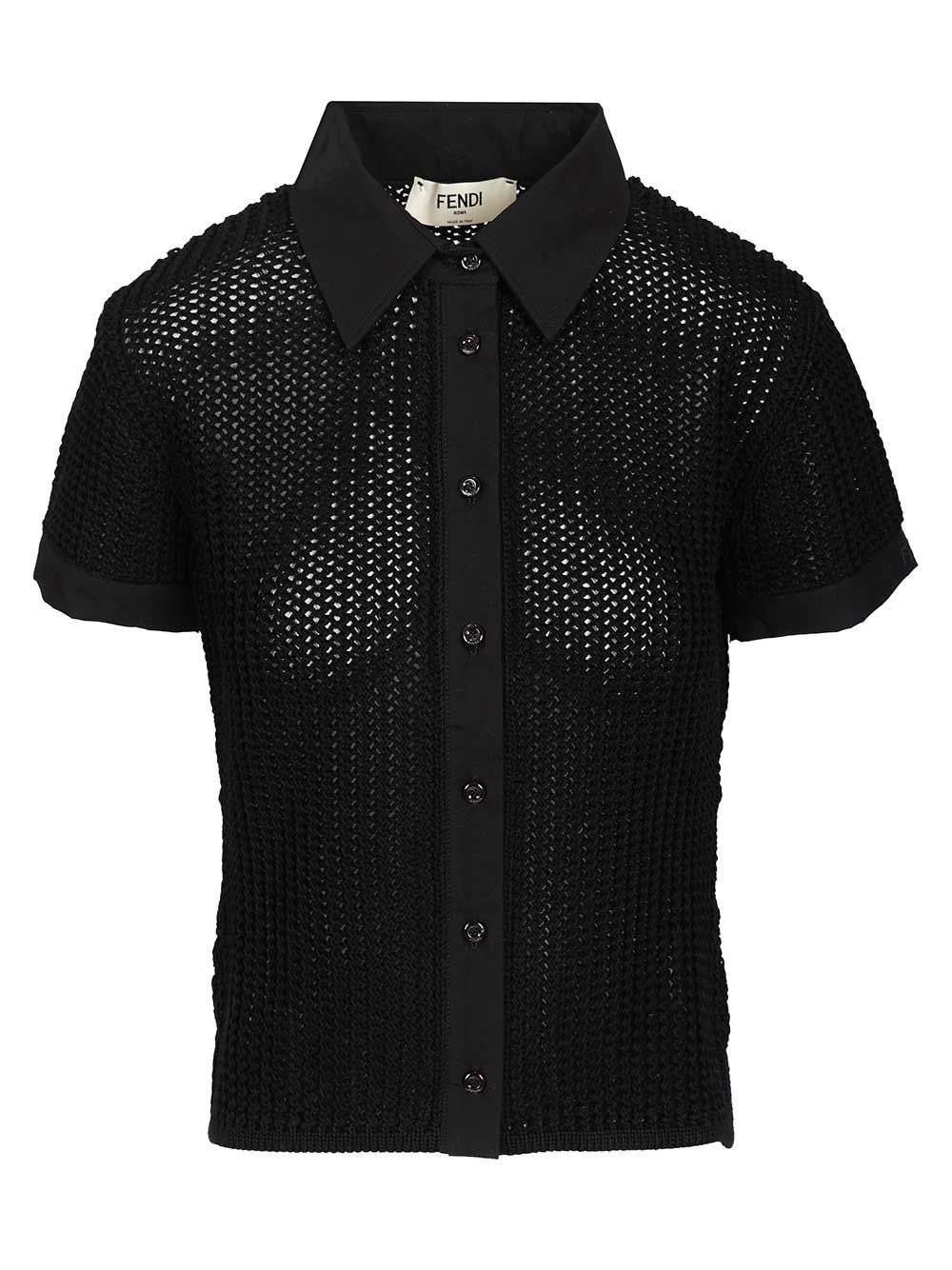 Mesh shirt FZE572AW4NF0GME (FENDI / ニット・セーター・カーディガン ) | FENDI (フェンディ)