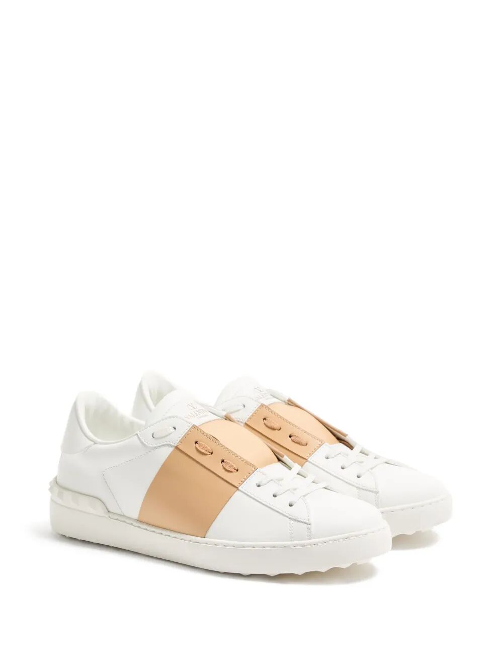 OPEN LEATHER SNEAKERS WITH CONTRAST BAND AND STUD DETAILS YS0830BLUDAH (Valentino Garavani / スニーカー ) | Valentino Garavani (ヴァレンティノ)(3)