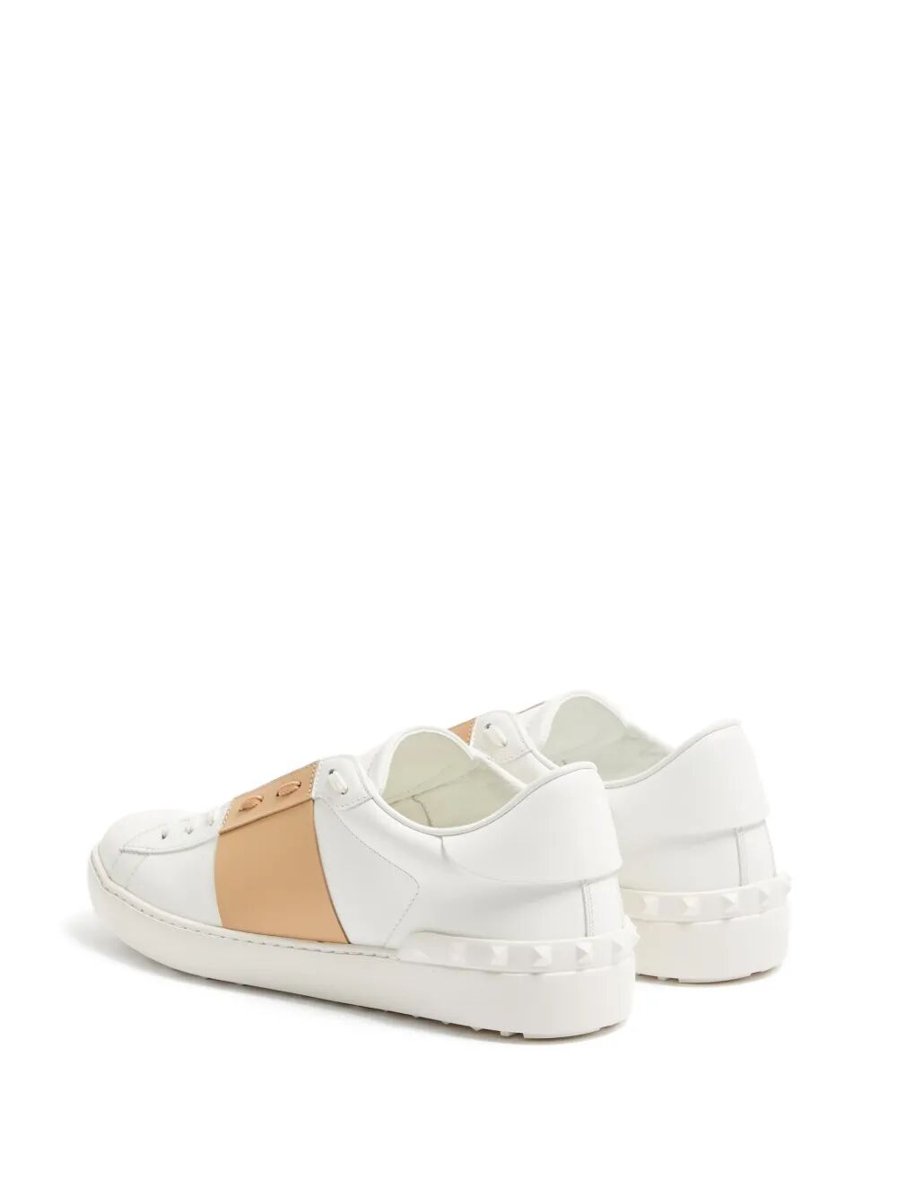 OPEN LEATHER SNEAKERS WITH CONTRAST BAND AND STUD DETAILS YS0830BLUDAH (Valentino Garavani / スニーカー ) | Valentino Garavani (ヴァレンティノ)(4)