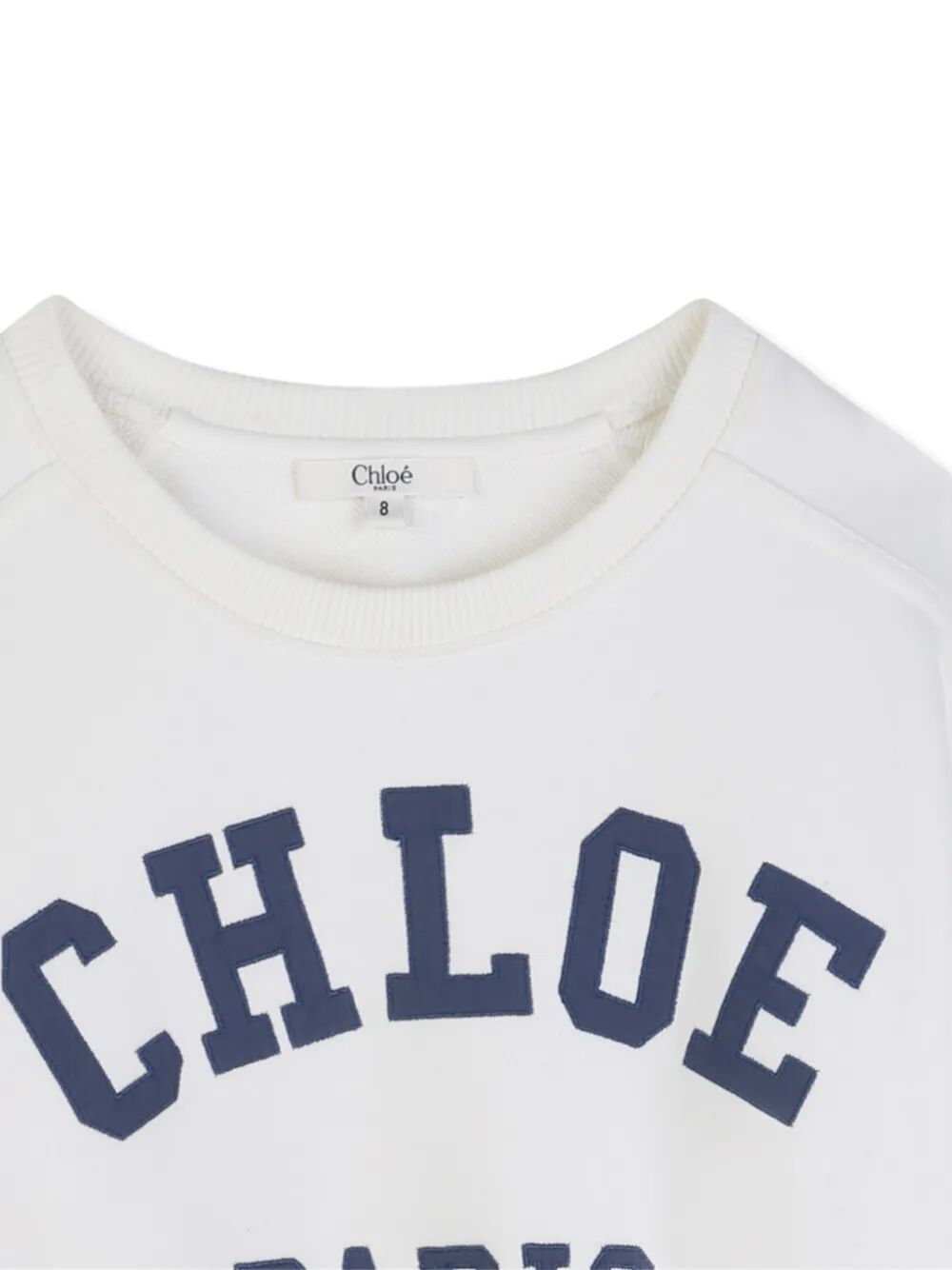 LOGO-EMBROIDERY SHORT-SLEEVED CROPPED SWEATSHIRT C20844117 (Chloé / スウェット・フーディー ) | Chloé (クロエ)(2)