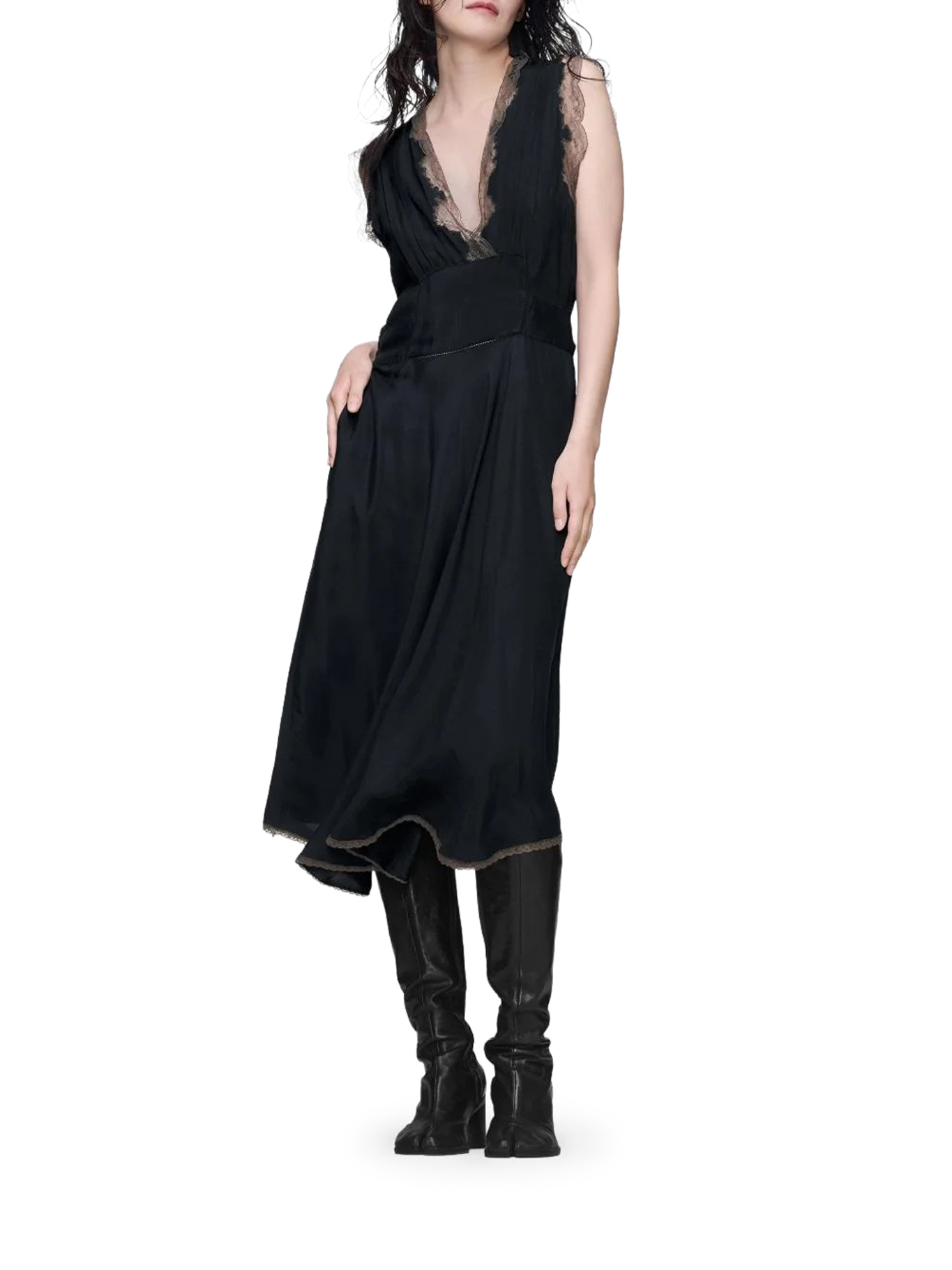 SILK MIDI DRESS S51DD0058M35798900 (Maison Margiela / ワンピース・ドレス・オールインワン ) | Maison Margiela (メゾン マルジェラ)(1)