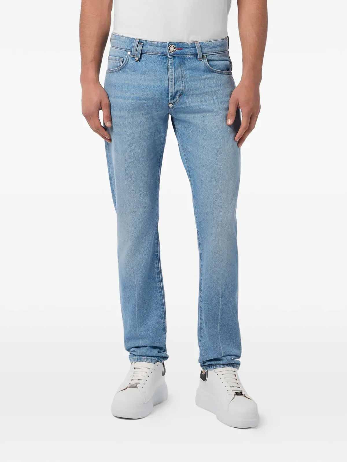 Basic Straight Cut Jeans SAFCMDT4353PDE004N07MY (PHILIPP PLEIN / ジーンズ ) | PHILIPP PLEIN (フィリップ プレイン)(1)