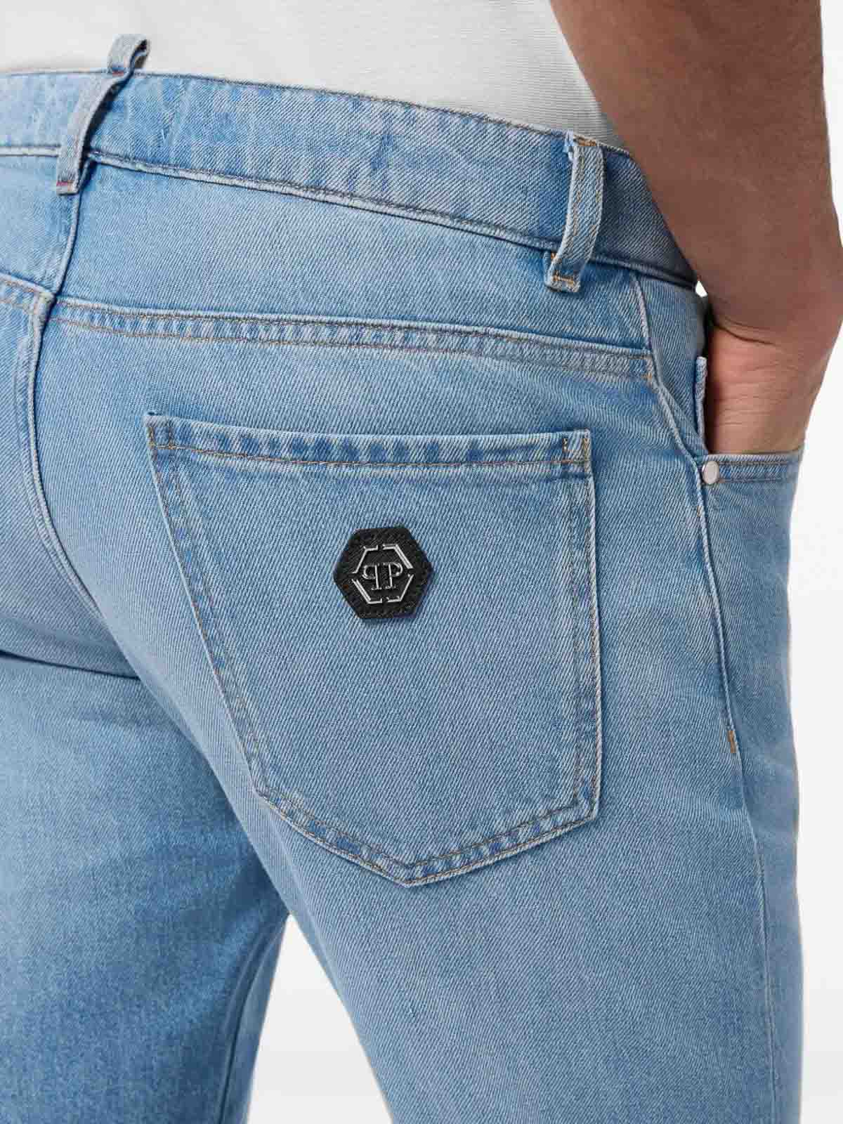 Basic Straight Cut Jeans SAFCMDT4353PDE004N07MY (PHILIPP PLEIN / ジーンズ ) | PHILIPP PLEIN (フィリップ プレイン)(3)