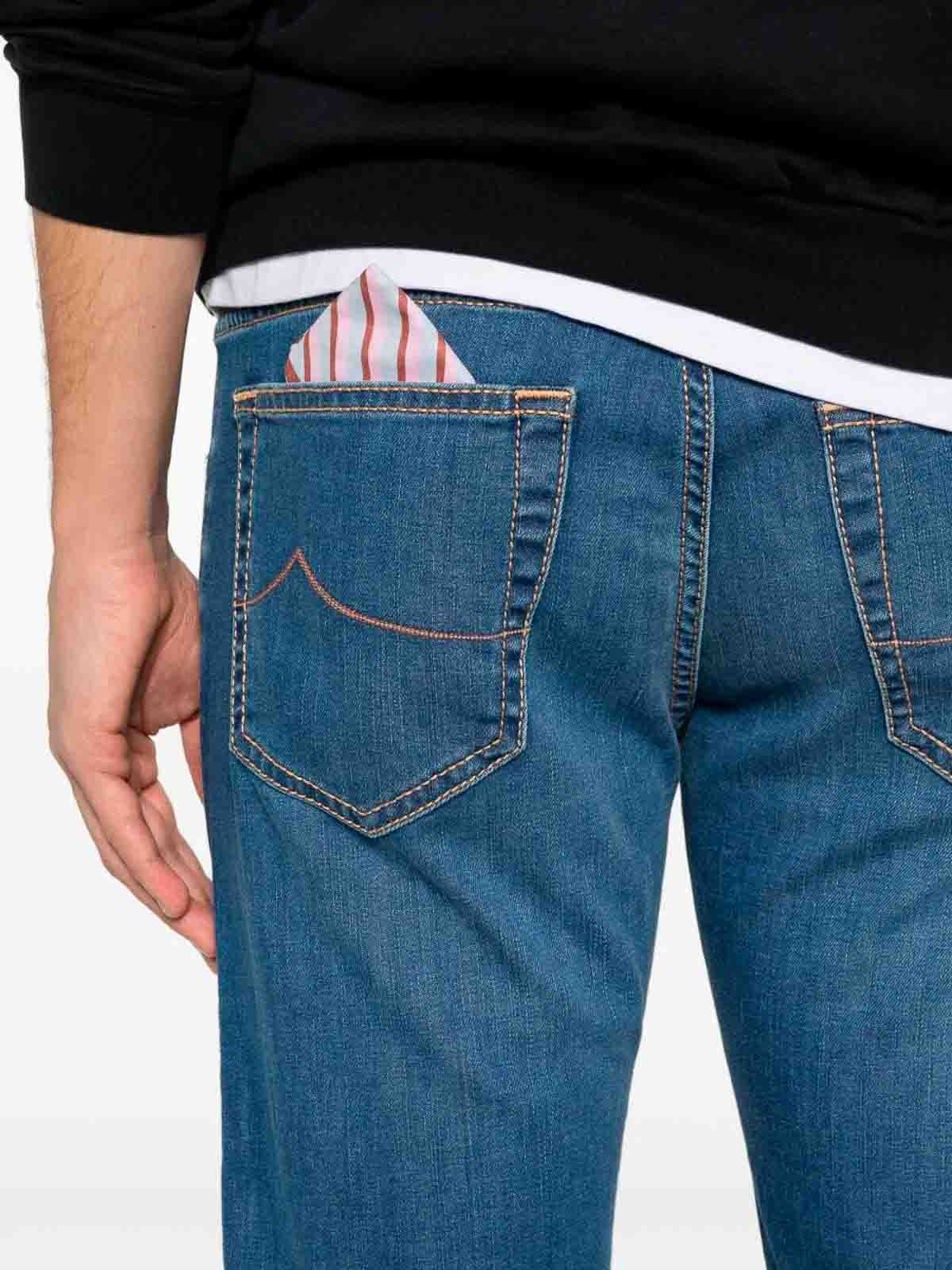 `Nick` Slim Fit 5-Pocket Pants QE006056S4255200D (JACOB COHEN / ジーンズ ) | JACOB COHEN (ヤコブ コーエン)(2)