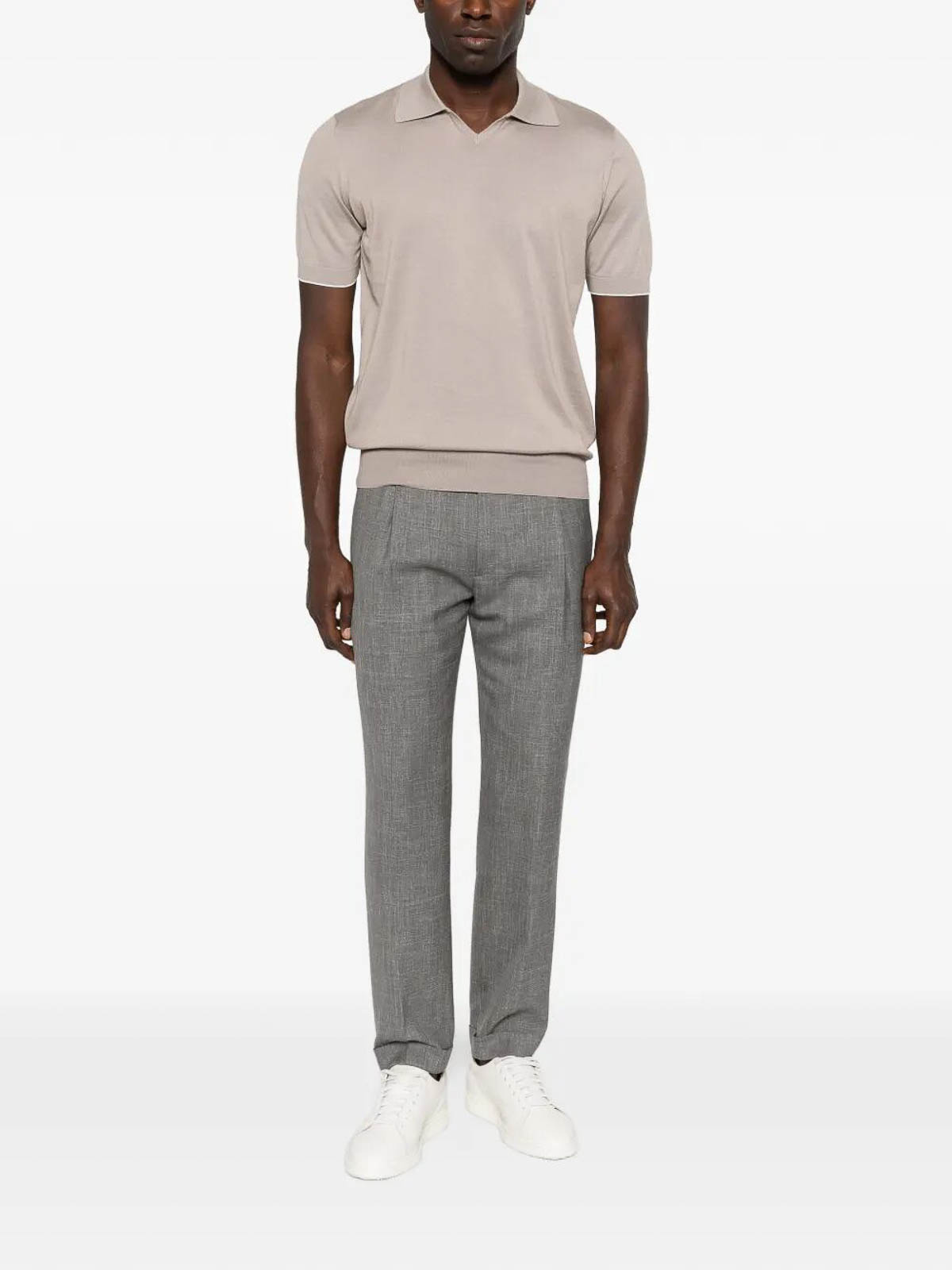 Polo-Style Sweater M29800145CSJ77 (Brunello Cucinelli / ニット・セーター・カーディガン ) | Brunello Cucinelli (ブルネロ・クチネリ)(1)