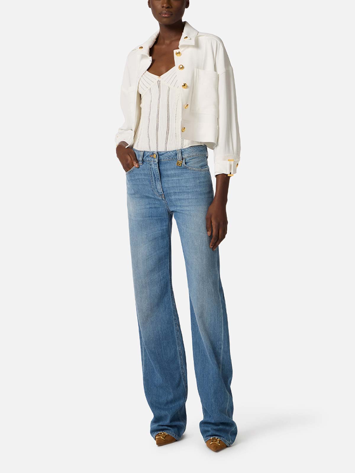 Tricot Body BK85B62E2360 (Elisabetta Franchi / ボディスーツ ) | Elisabetta Franchi (エリザベッタ フランキ)(1)