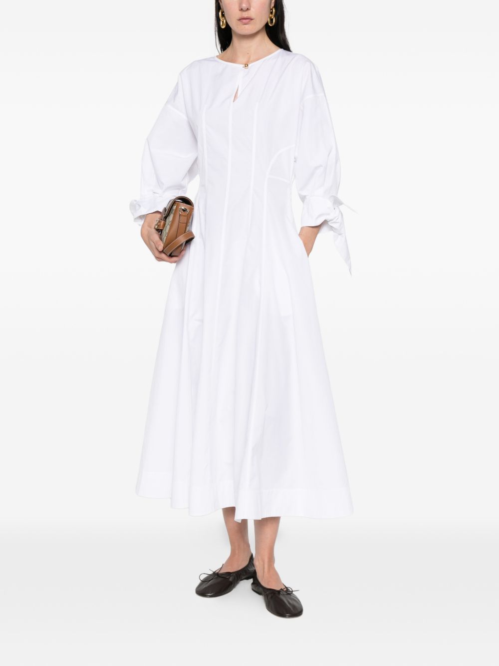 CELINE CAPSULE Dresses White RR0LZ4H7701BC (CELINE / ワンピース・ドレス・オールインワン ) | CELINE (セリーヌ)(2)