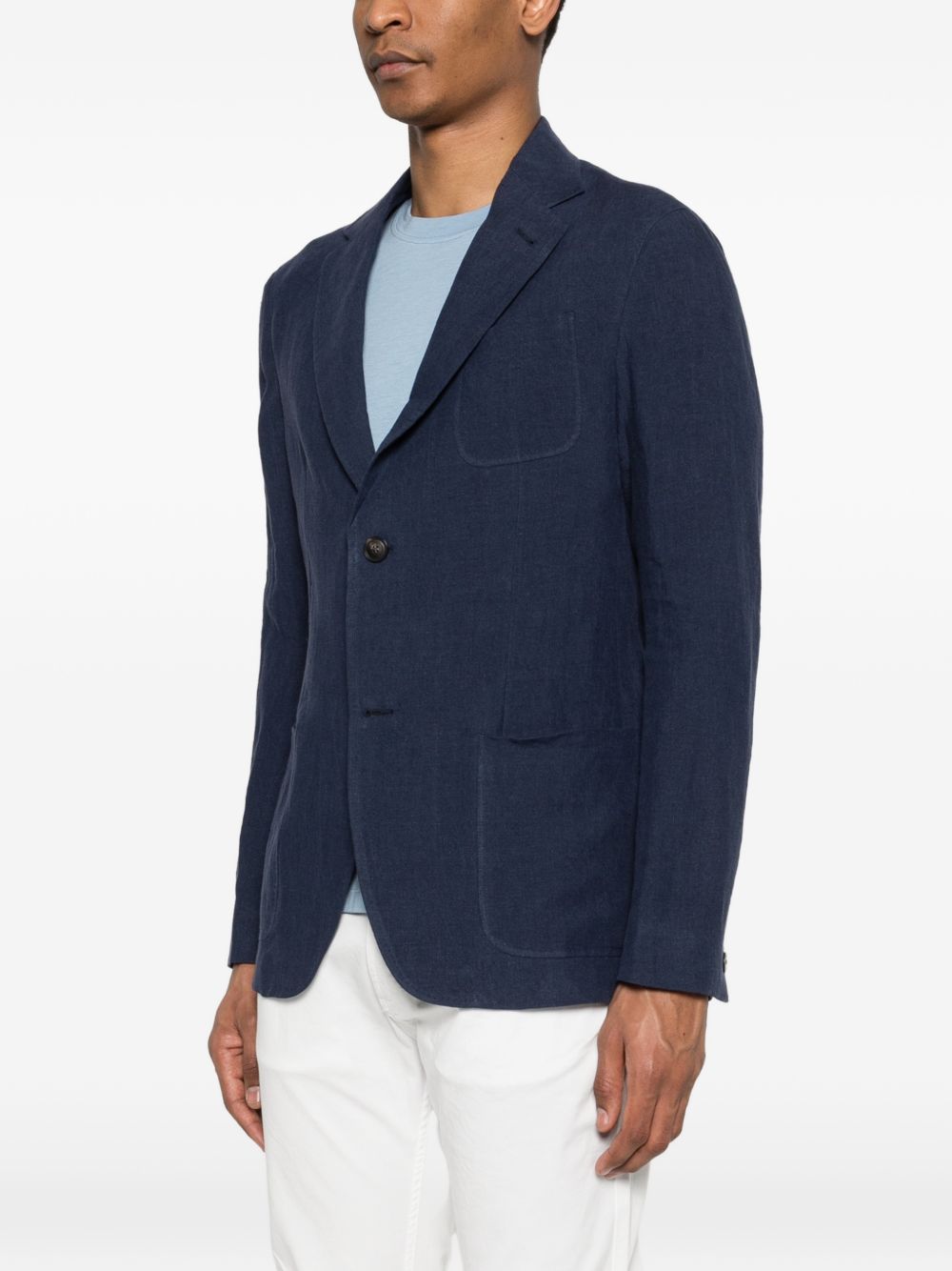 Emporio Armani Jackets Blue EM000070TE10410UB094 (EMPORIO ARMANI / ブレザー・ジャケット ) | EMPORIO ARMANI (エンポリオ アルマーニ)(2)