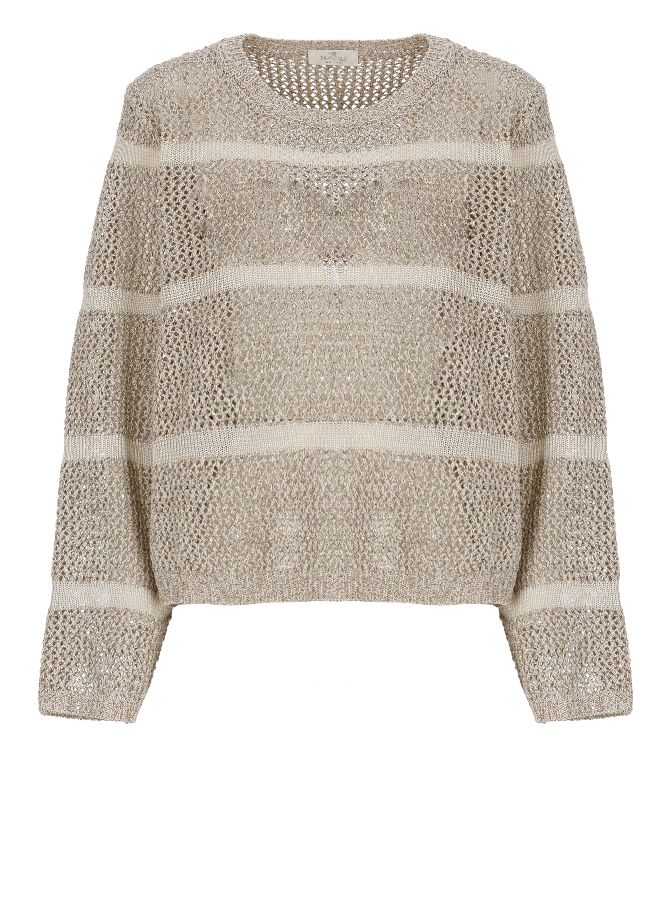 Panicale Sweaters Golden D380931G38D41B0275 (PANICALE / ニット・セーター・カーディガン ) | PANICALE (パニカーレ)