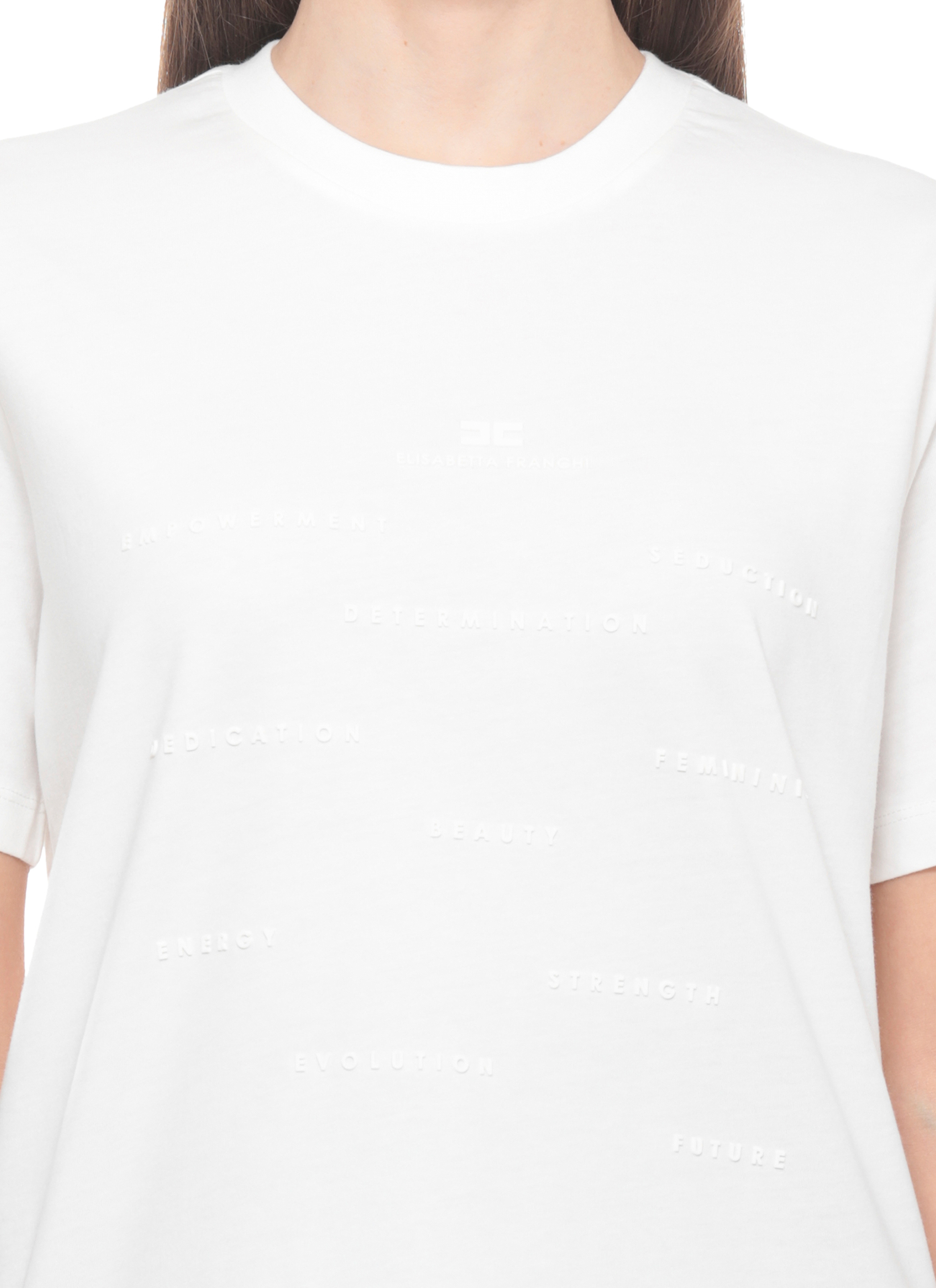 Elisabetta Franchi Sweaters White MA74D61E2270 (Elisabetta Franchi / Tシャツ・カットソー ) | Elisabetta Franchi (エリザベッタ フランキ)(4)