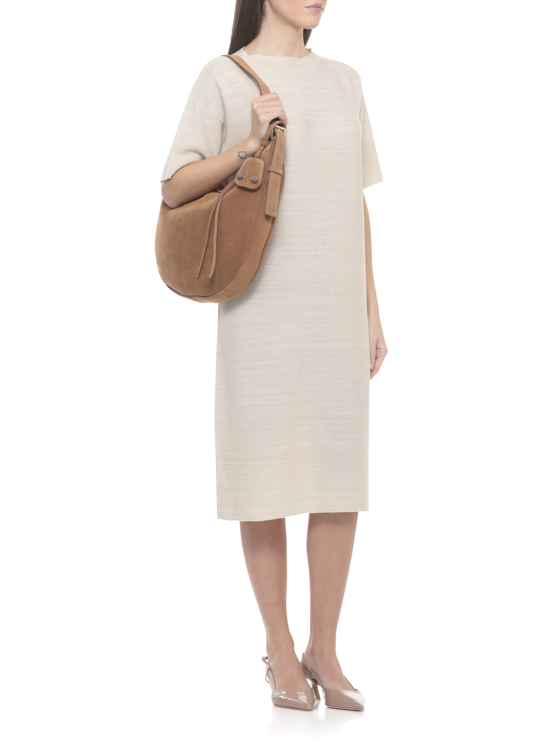 Fabiana Filippi Dresses Ivory ABD266F178L7660145 (FABIANA FILIPPI / ワンピース・ドレス・オールインワン ) | FABIANA FILIPPI (ファビアナフィリッピ)(1)