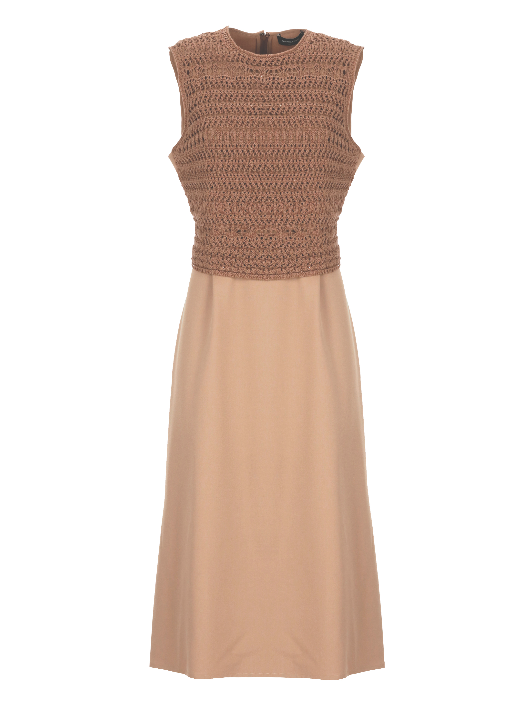 Fabiana Filippi Dresses Brown ABD266F179L7741268 (FABIANA FILIPPI / ワンピース・ドレス・オールインワン ) | FABIANA FILIPPI (ファビアナフィリッピ)