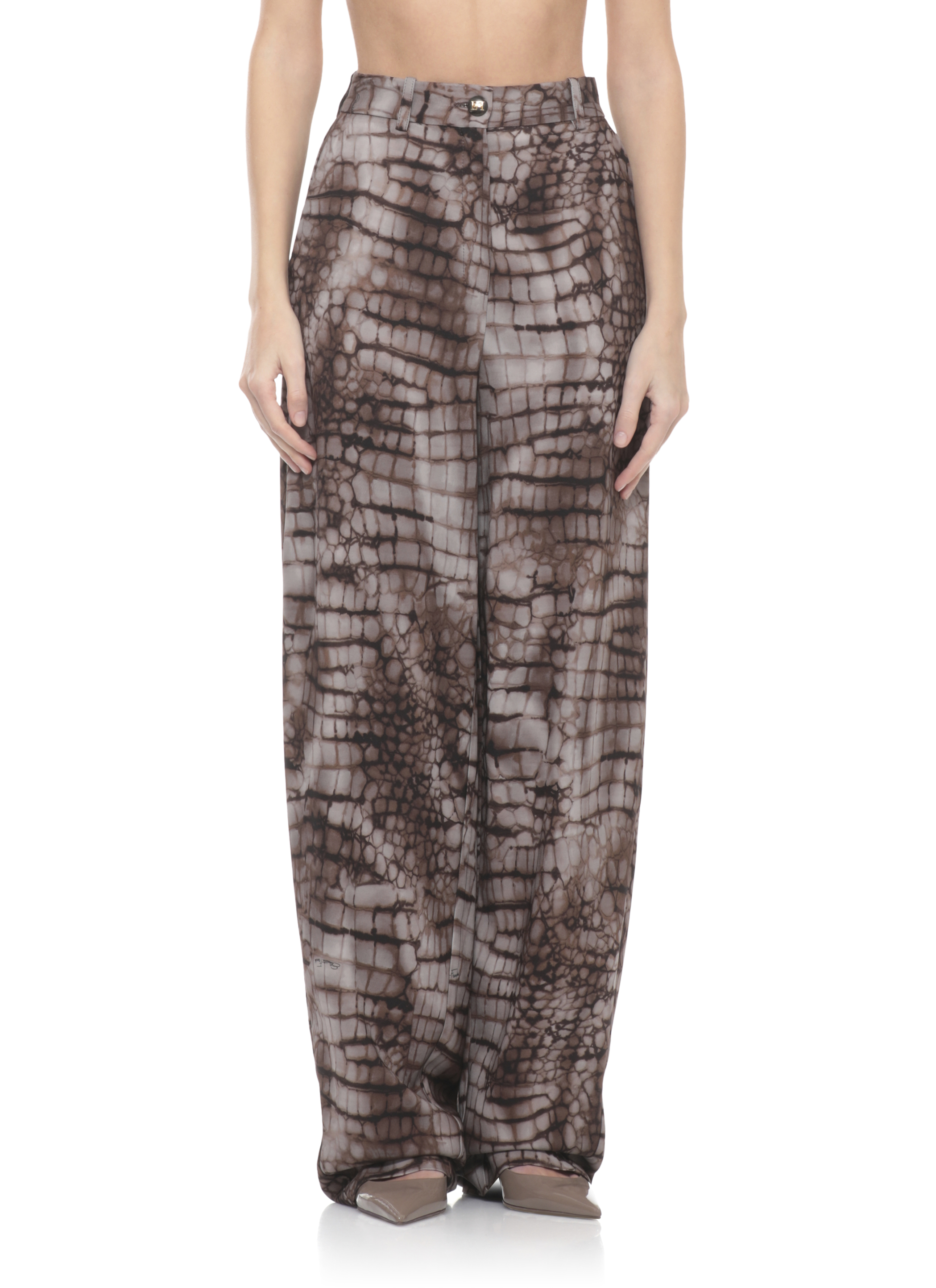 Elisabetta Franchi Trousers Brown PA16261E2644 (Elisabetta Franchi / パンツ ) | Elisabetta Franchi (エリザベッタ フランキ)(2)