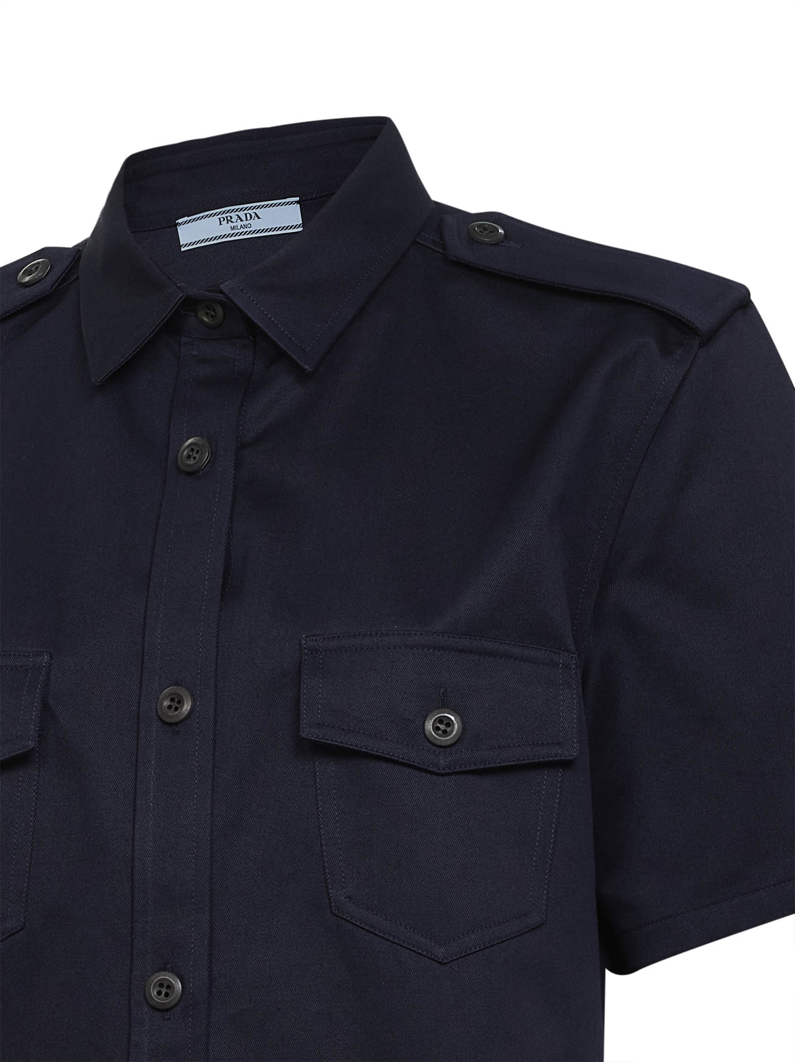 Prada Shirts Blue P432JOOO10YPF0124 (Prada / シャツ・ブラウス ) | Prada (プラダ)(2)