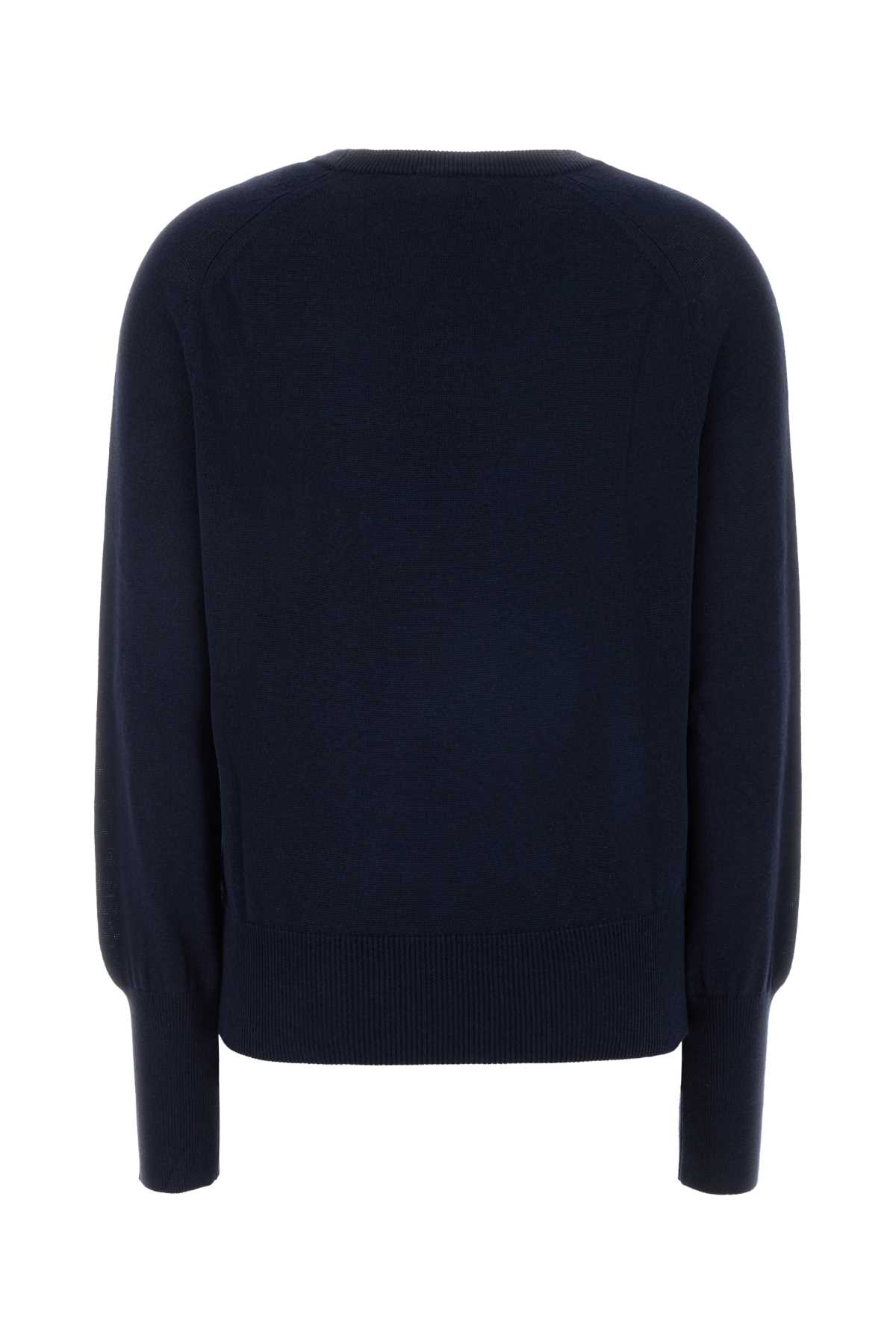 Dark blue cotton and modal sweater CFWWKN2037FRUF50373989 (WOOLRICH / ニット・セーター・カーディガン ) | WOOLRICH (ウールリッチ)(1)