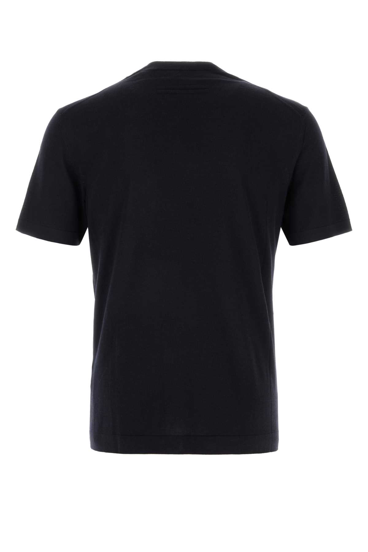 Midnight blue wool sweater RUH15M9A3TSHB09 (ZEGNA / Tシャツ・カットソー ) | ZEGNA (ゼニア)(1)