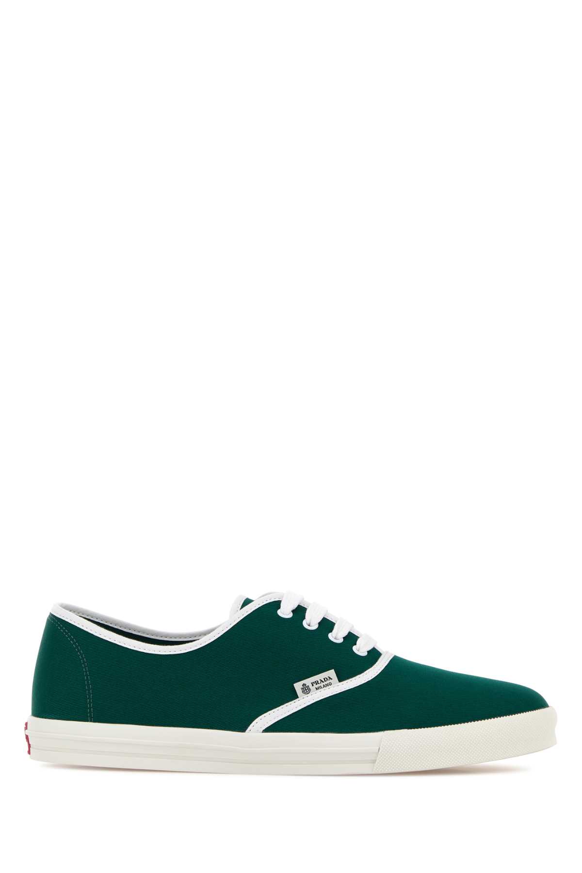 Green canvas sneakers 2EE467FG0003LKEF0571 (Prada / スニーカー ) | Prada (プラダ)