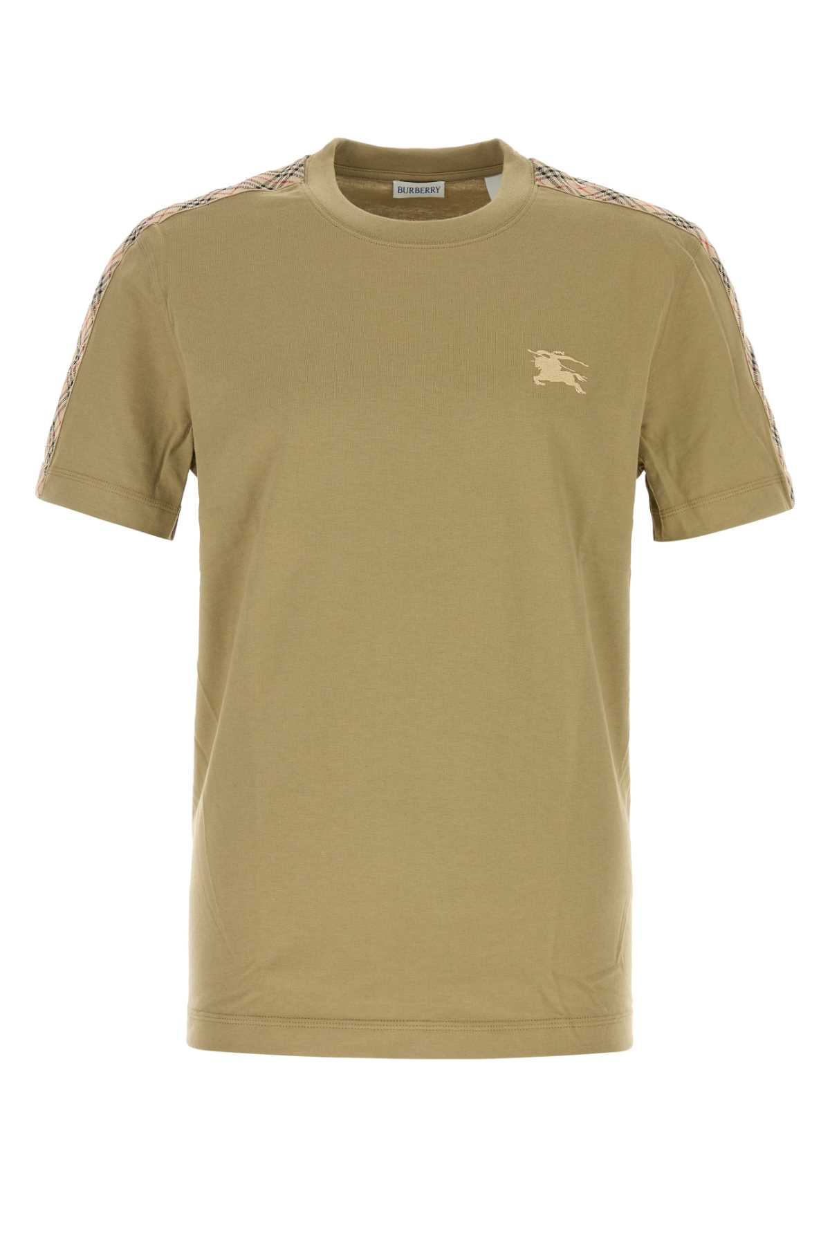 Khaki cotton t-shirt 8123273C5120 (Burberry / Tシャツ・カットソー ) | Burberry (バーバリー)