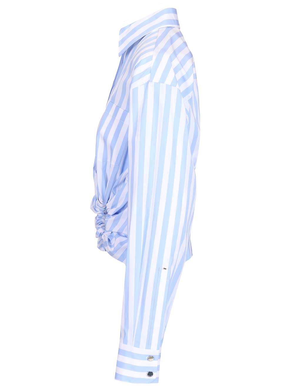 PALMIZI LONG SLEEVE COTTON STRIPED SHIRT 2612111012600022003 (Sportmax / シャツ・ブラウス ) | Sportmax (スポーツマックス)(5)