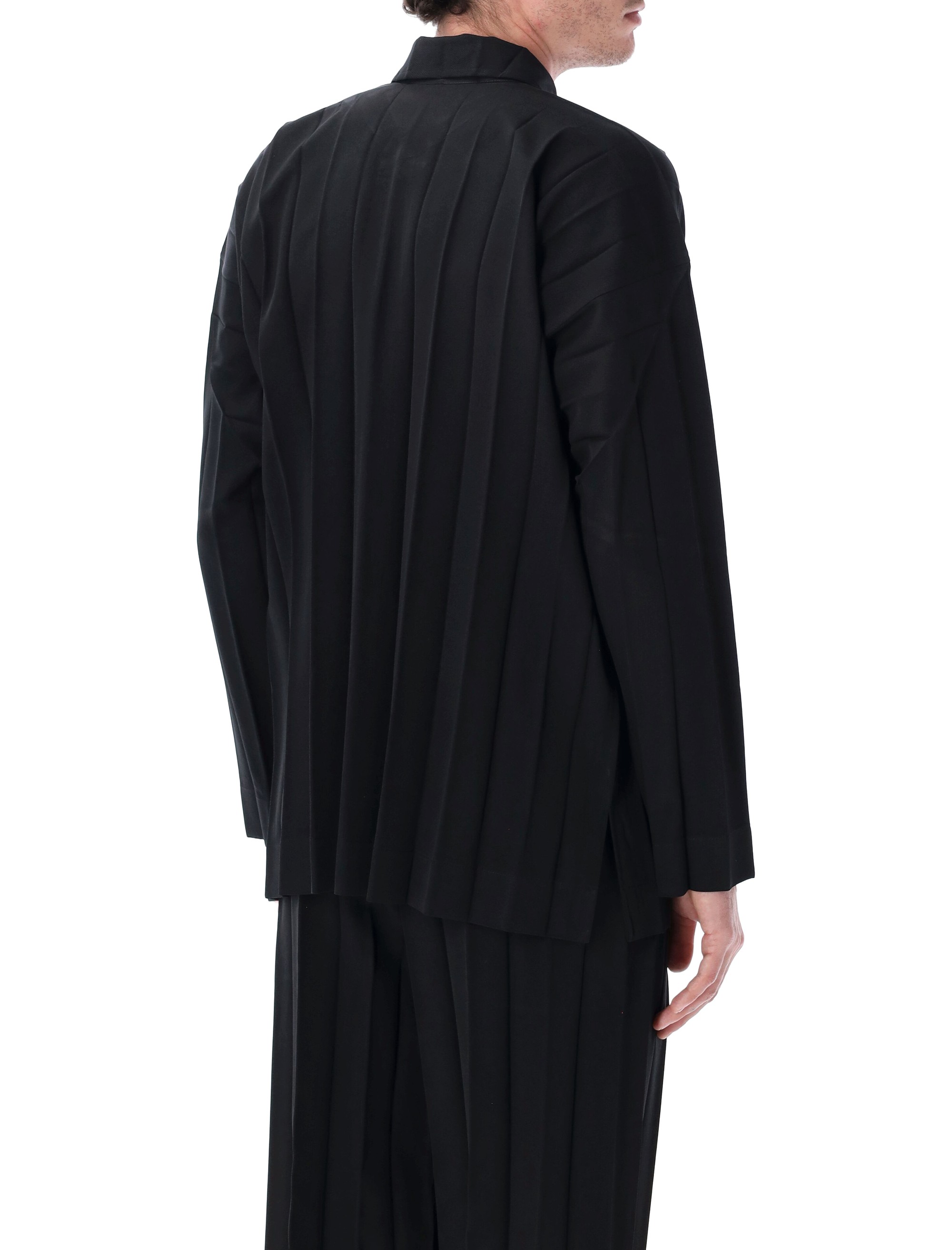 HOMME PLISSE' ISSEY MIYAKE T-shirts and Polos Black HP66FJ17615 (HOMME PLISSÉ ISSEY MIYAKE / Tシャツ・カットソー ) | HOMME PLISSÉ ISSEY MIYAKE (オムプリッセ イッセイ ミヤケ)(1)